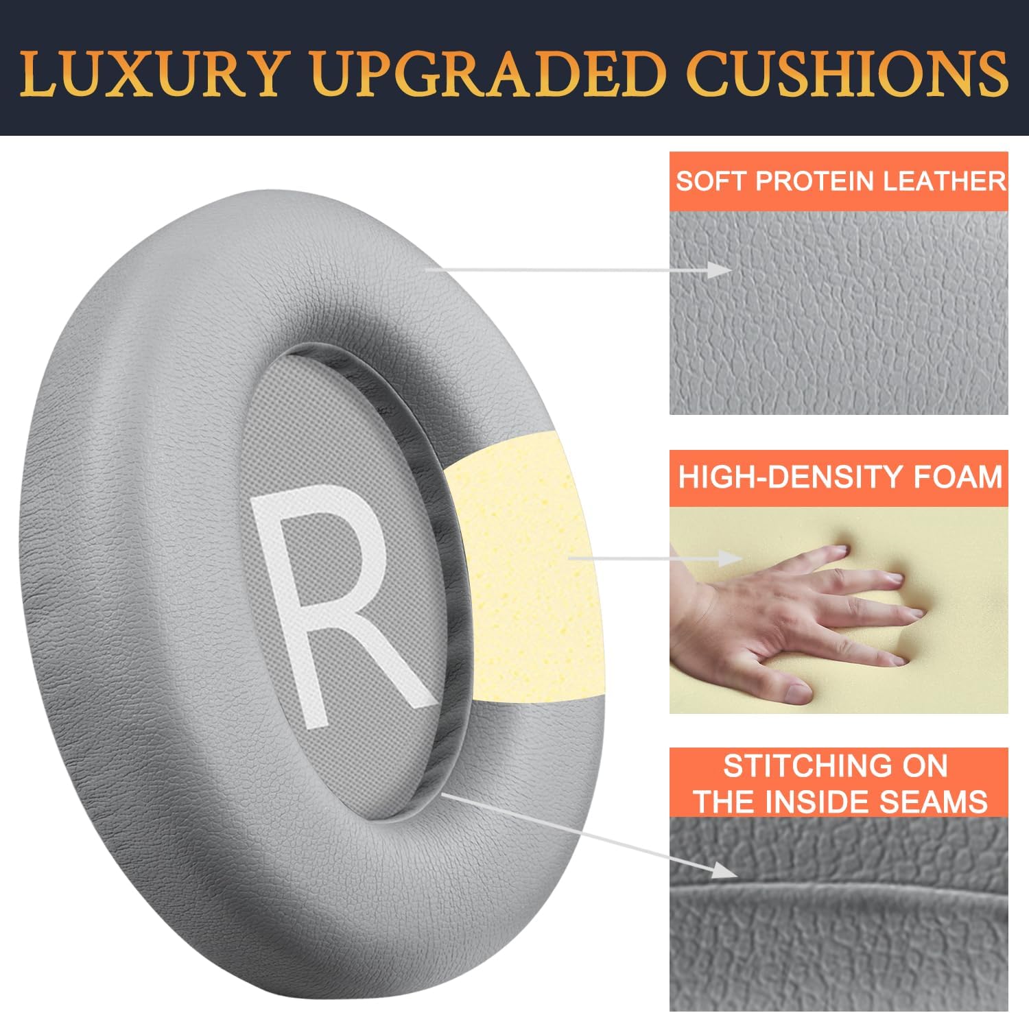SOULWIT Earpads for Bose 700 - Protein Leather
