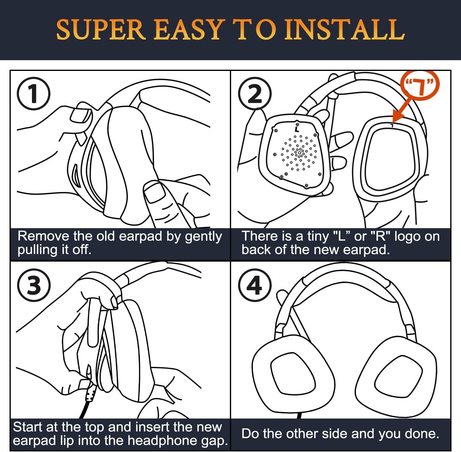 SOULWIT Earpads for Turtle Beach Stealth 600 Gen 2, 600 Gen 3, 500 Wireless Gaming - Cooling Gel