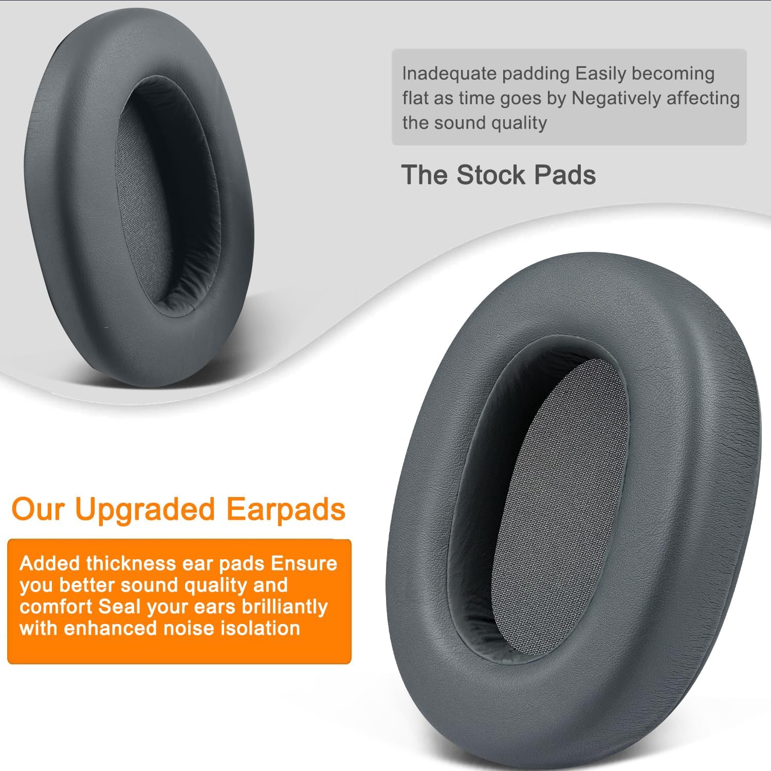 SOULWIT Earpads for Sony ULT WEAR (Model: WH-ULT900N) - Protein Leather