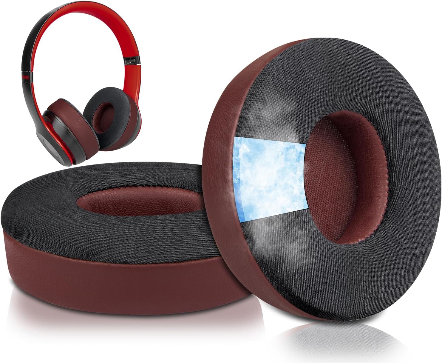 SoloWIT Earpads for Beats Solo 2 & Solo 3 - Cooling Gel