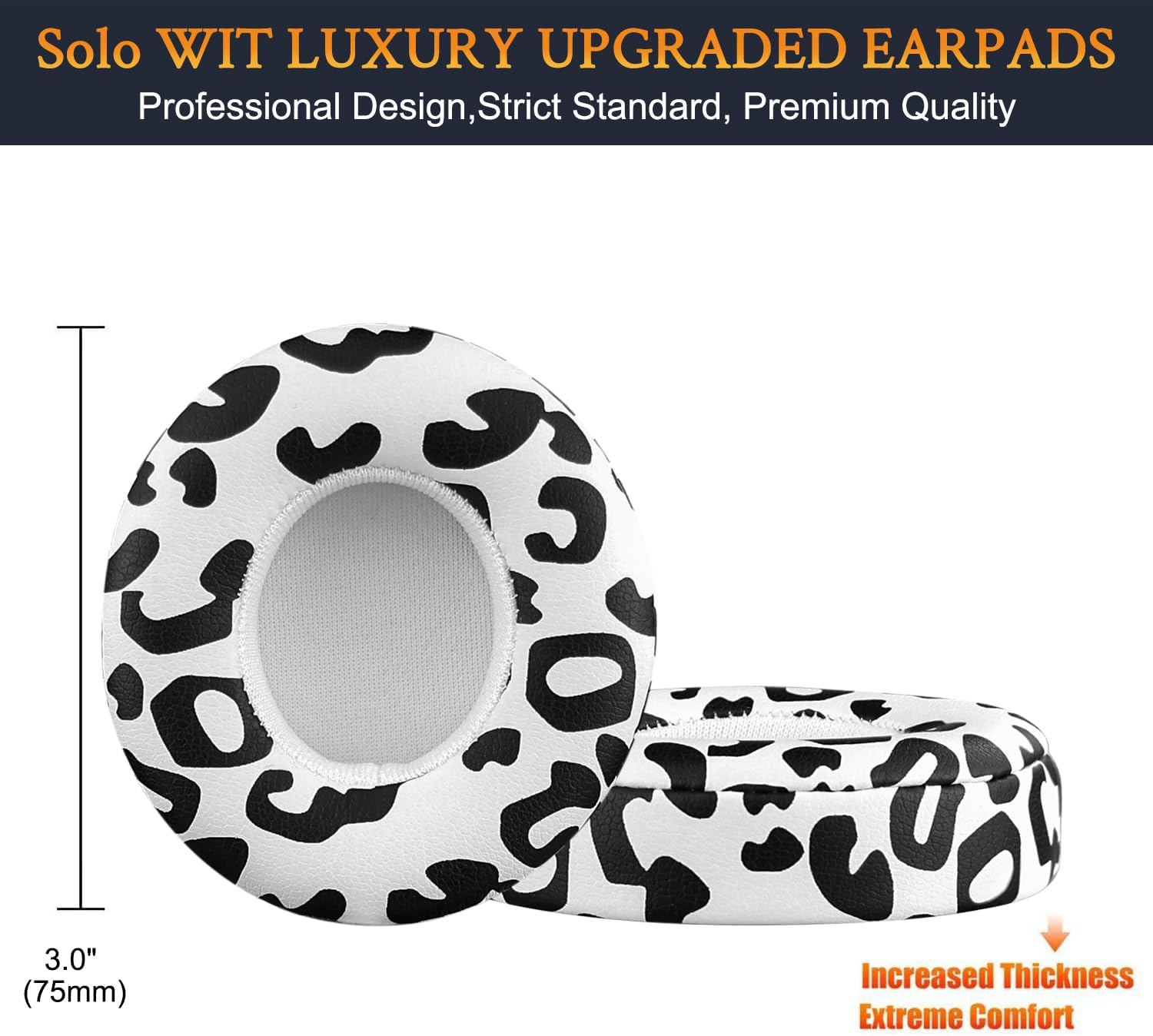 SoloWIT Earpads for Beats Solo 2 & Solo 3 - Protein Leather