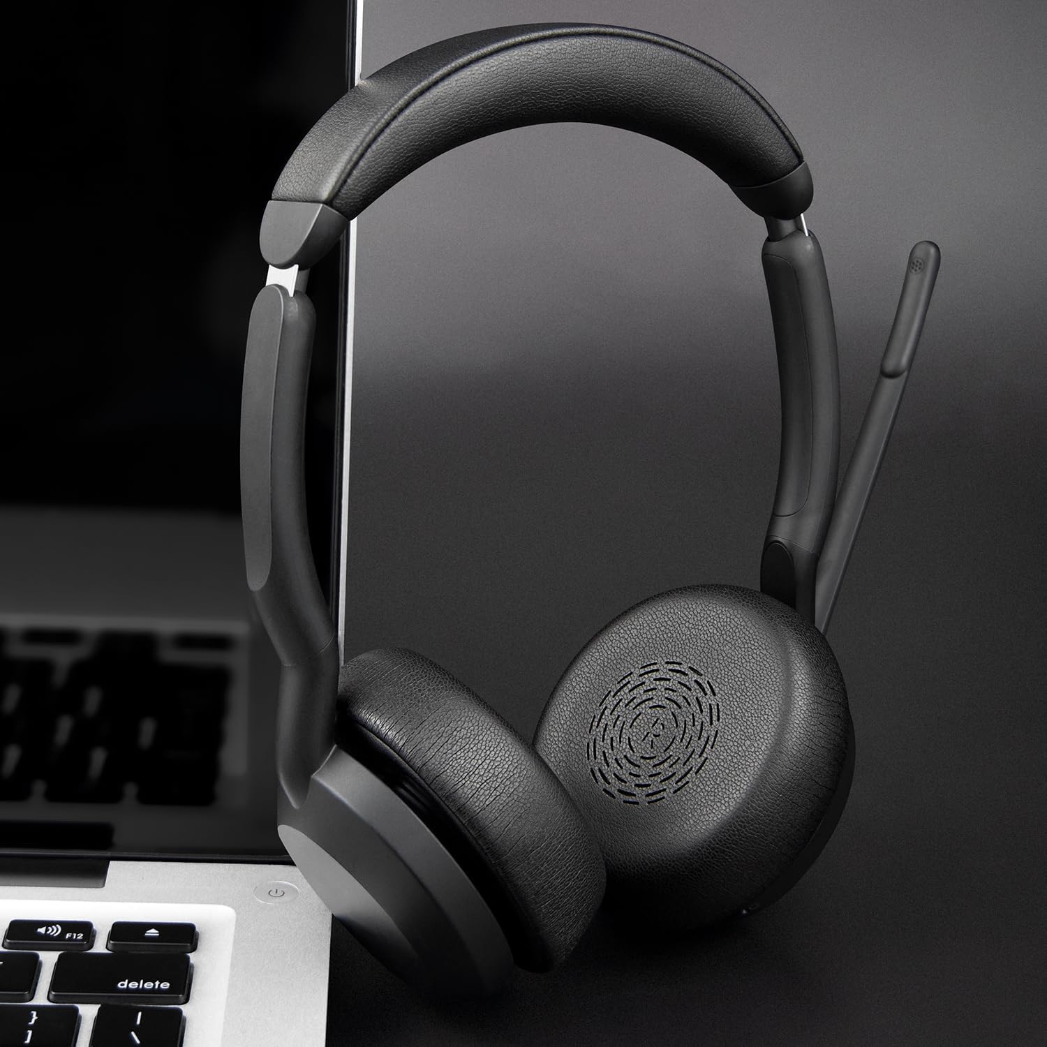 SOULWIT Earpads for Jabra Evolve2 50, Evolve2 55 - Protein Leather
