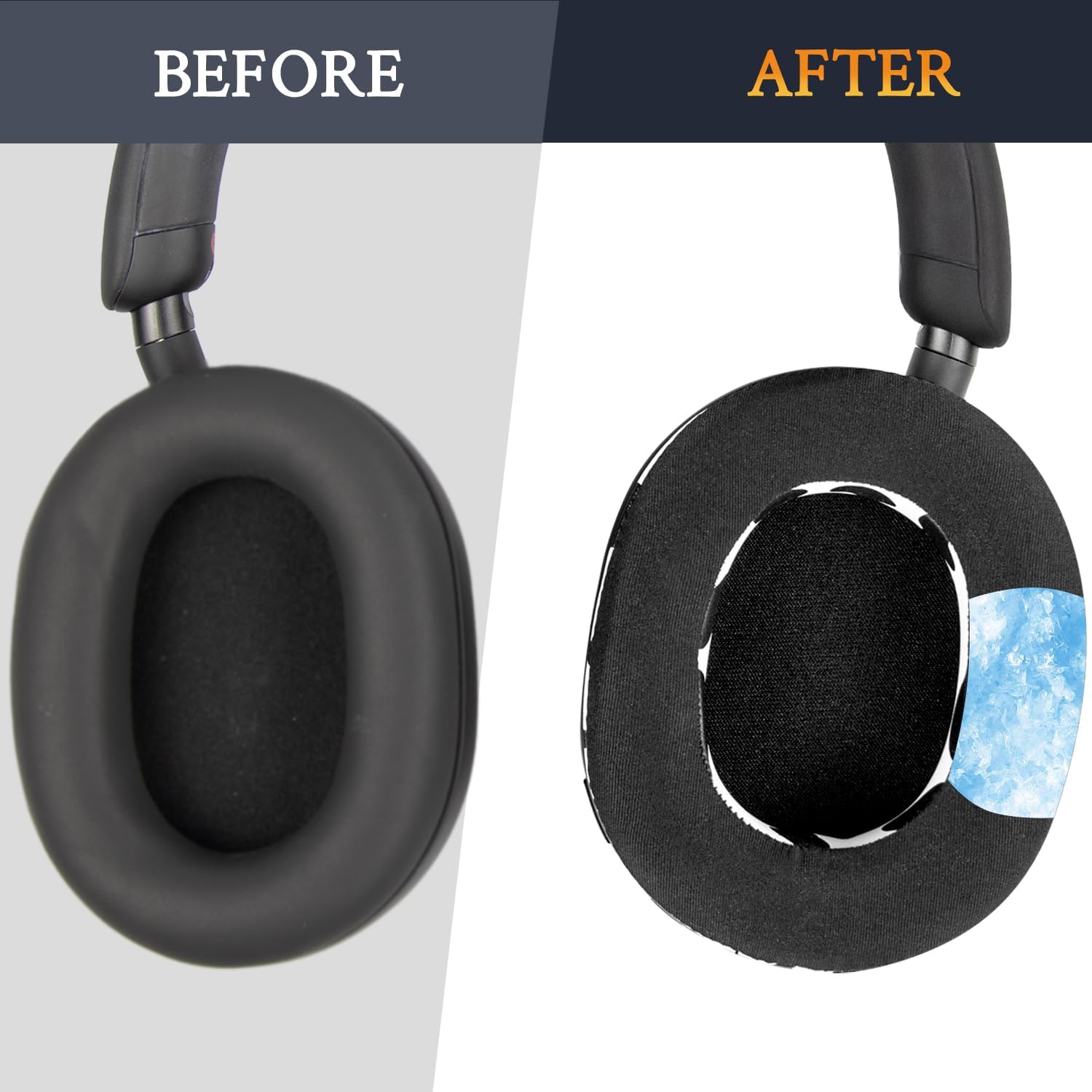 SOULWIT Earpads for Sony WH-1000XM5 - Cooling Gel