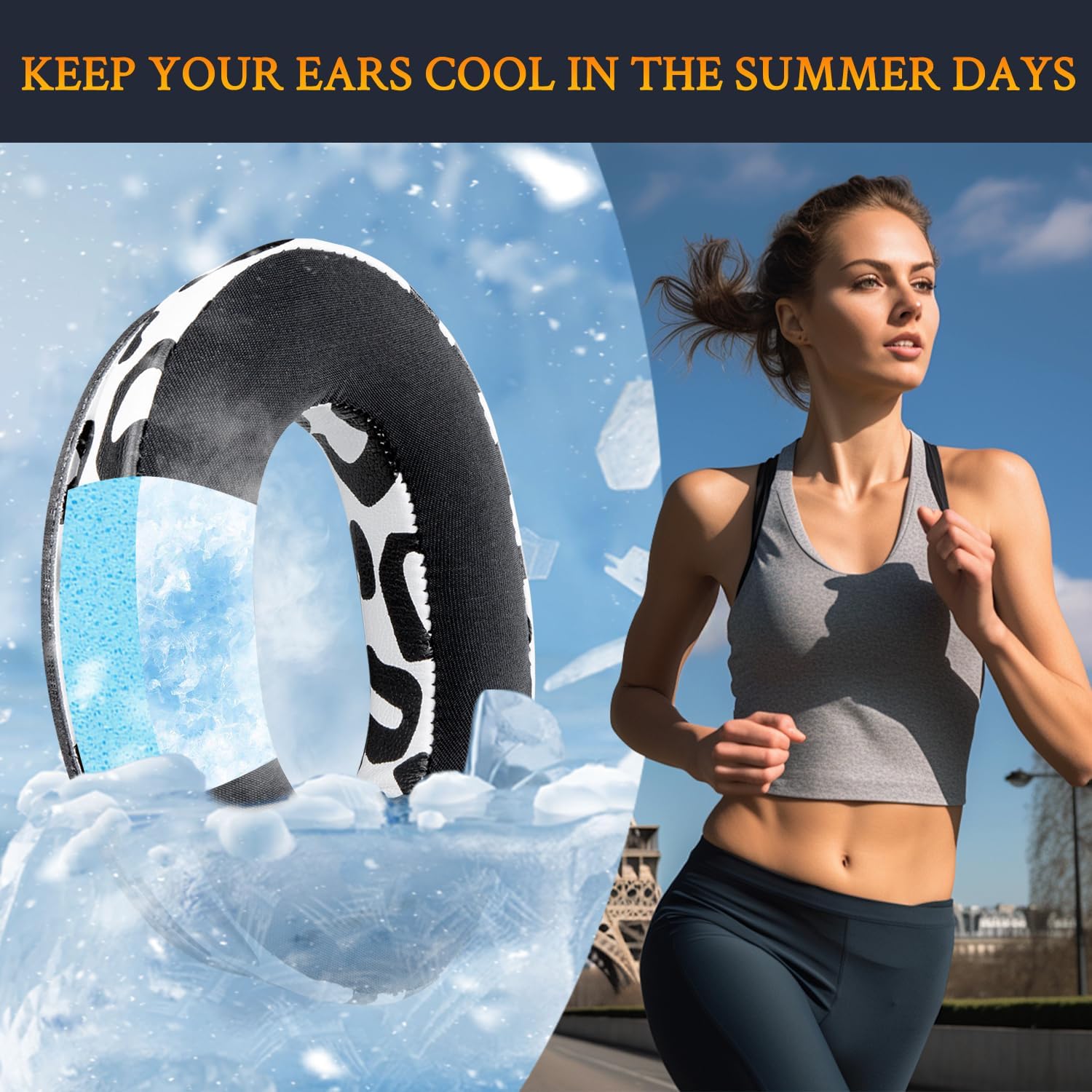 SoloWIT Earpads for Bose QuietComfort 35 Series - Cooling Gel
