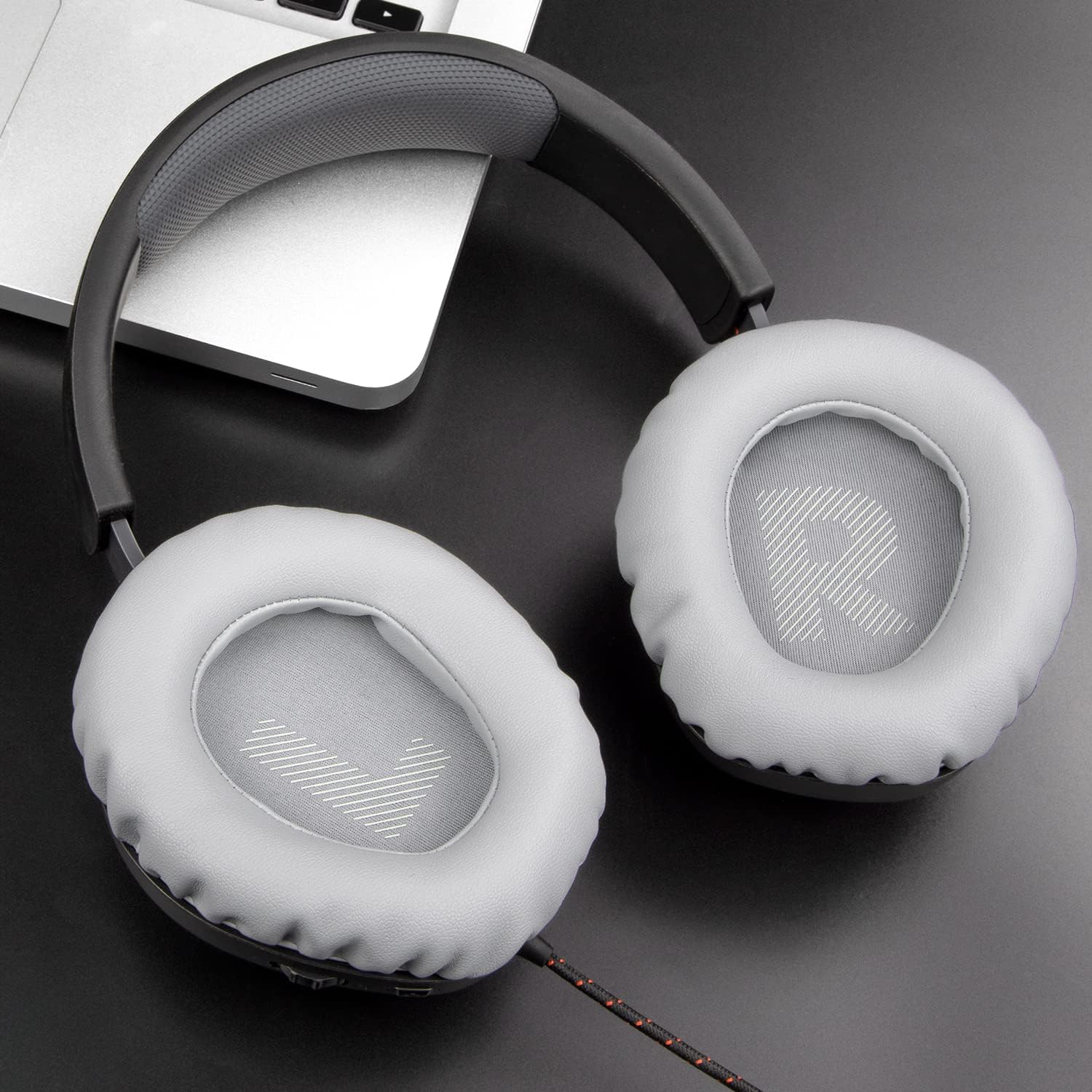SOULWIT Earpads for JBL Quantum 100, 100X, 100P, 100M2, 350 - Protein Leather