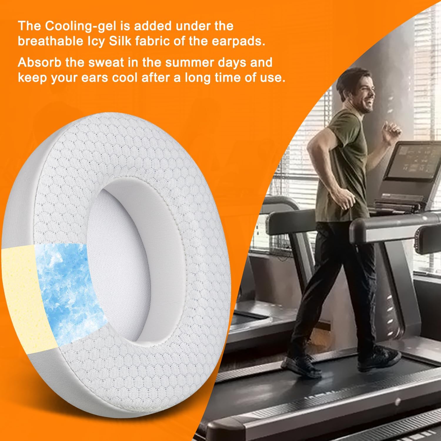SoloWIT Earpads for Beats Studio 2 & Studio 3 - Cooling Gel
