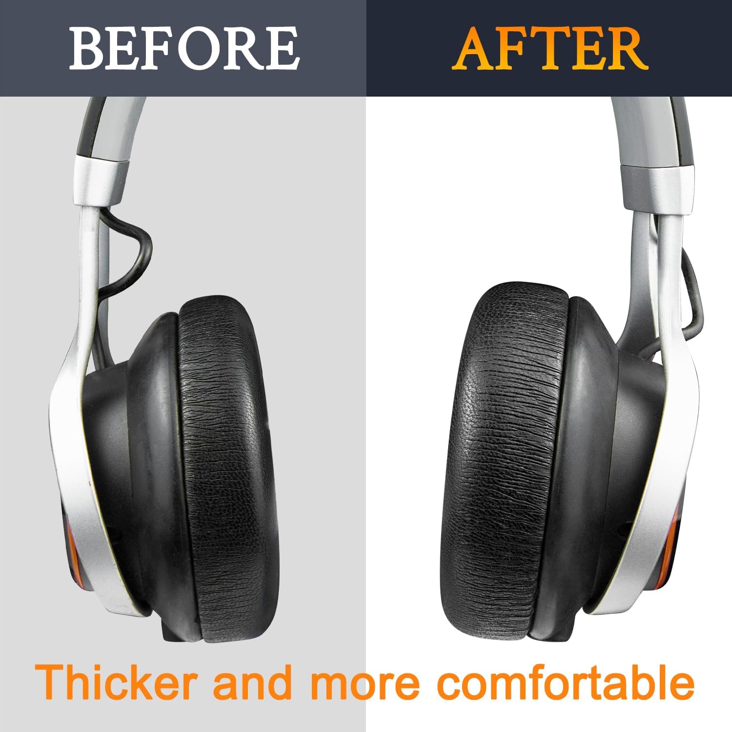 SOULWIT Earpads for Jabra Revo Wired/Wireless - Protein Leather