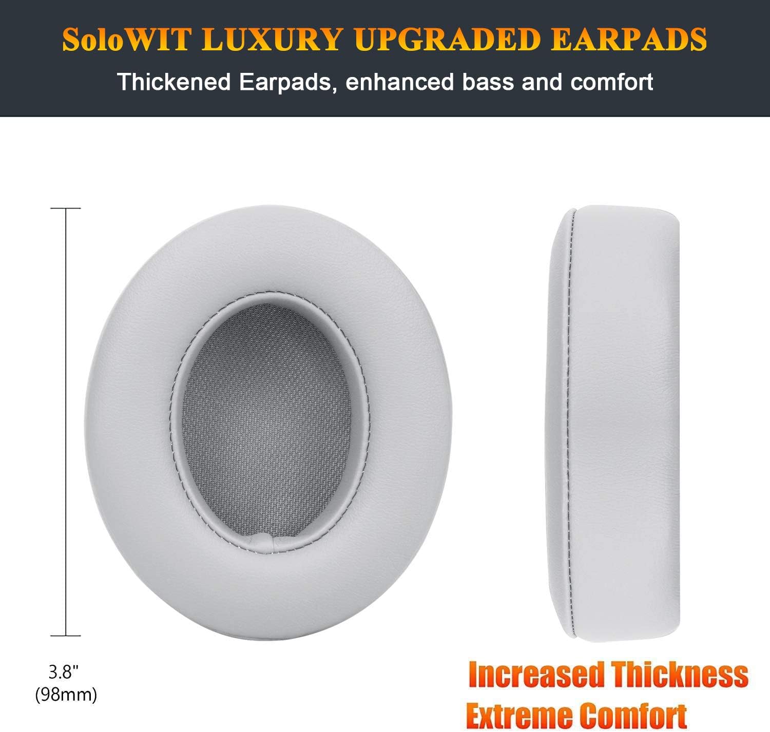 SoloWIT Earpads for Beats Studio 2 & Studio 3 - Protein Leather
