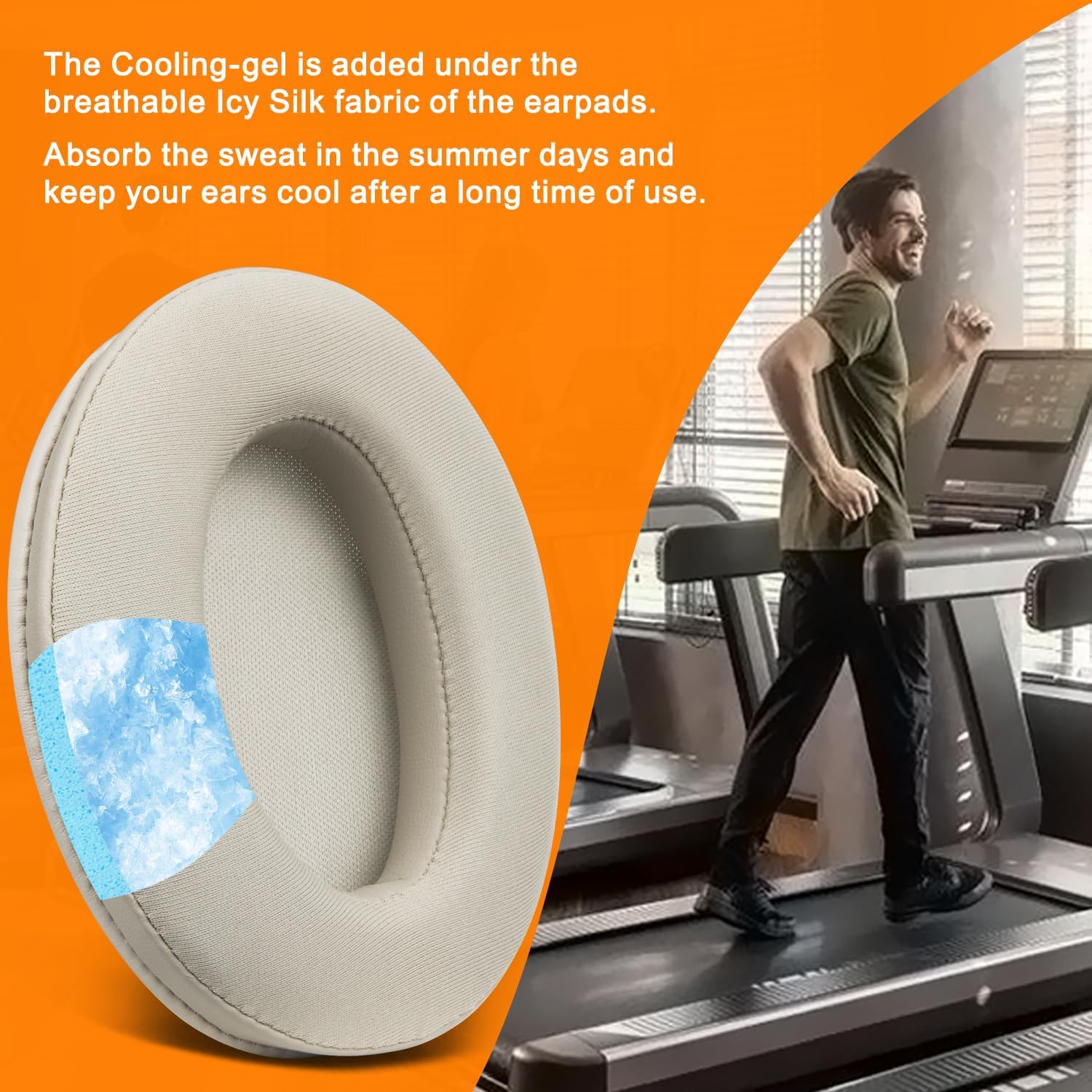 SOULWIT Earpads for Sony WH-1000XM3 - Cooling Gel