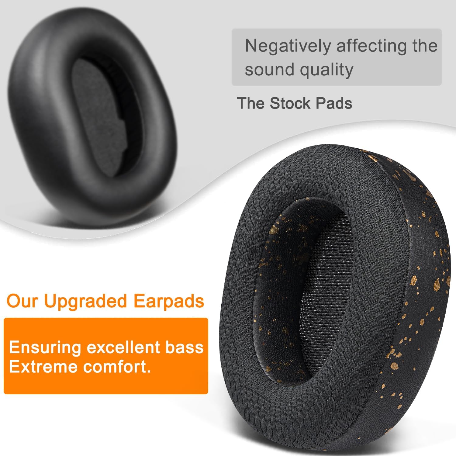 SOULWIT Earpads for SteelSeries Arctis Nova Pro Wireless, Arctis Nova Elite - Mesh Fabric