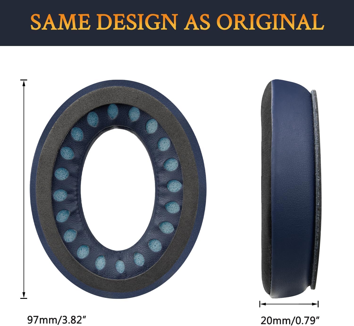 SOULWIT Earpads for Bose QuietComfort 45 Series - Cooling Gel