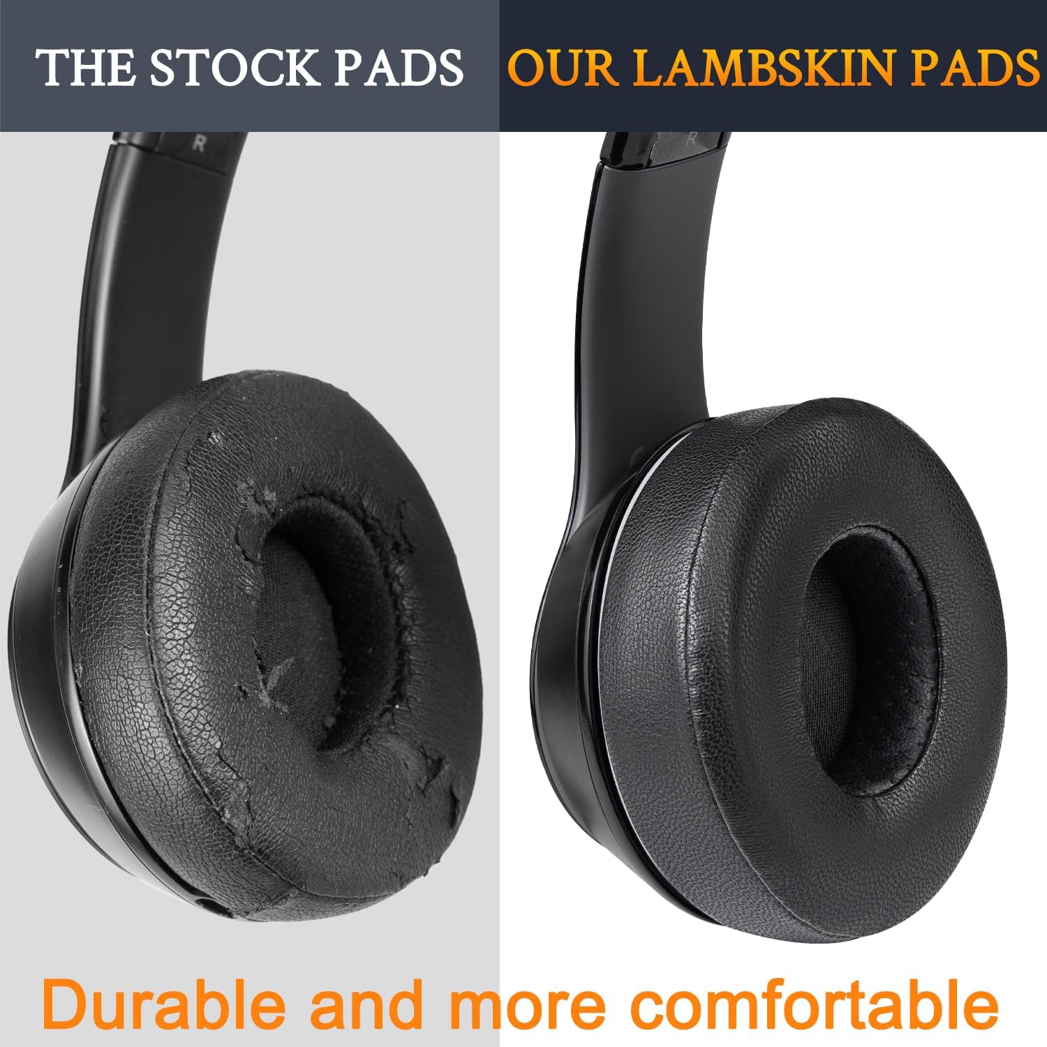 SoloWIT Earpads for Beats Solo 2 & Solo 3 - Lambskin