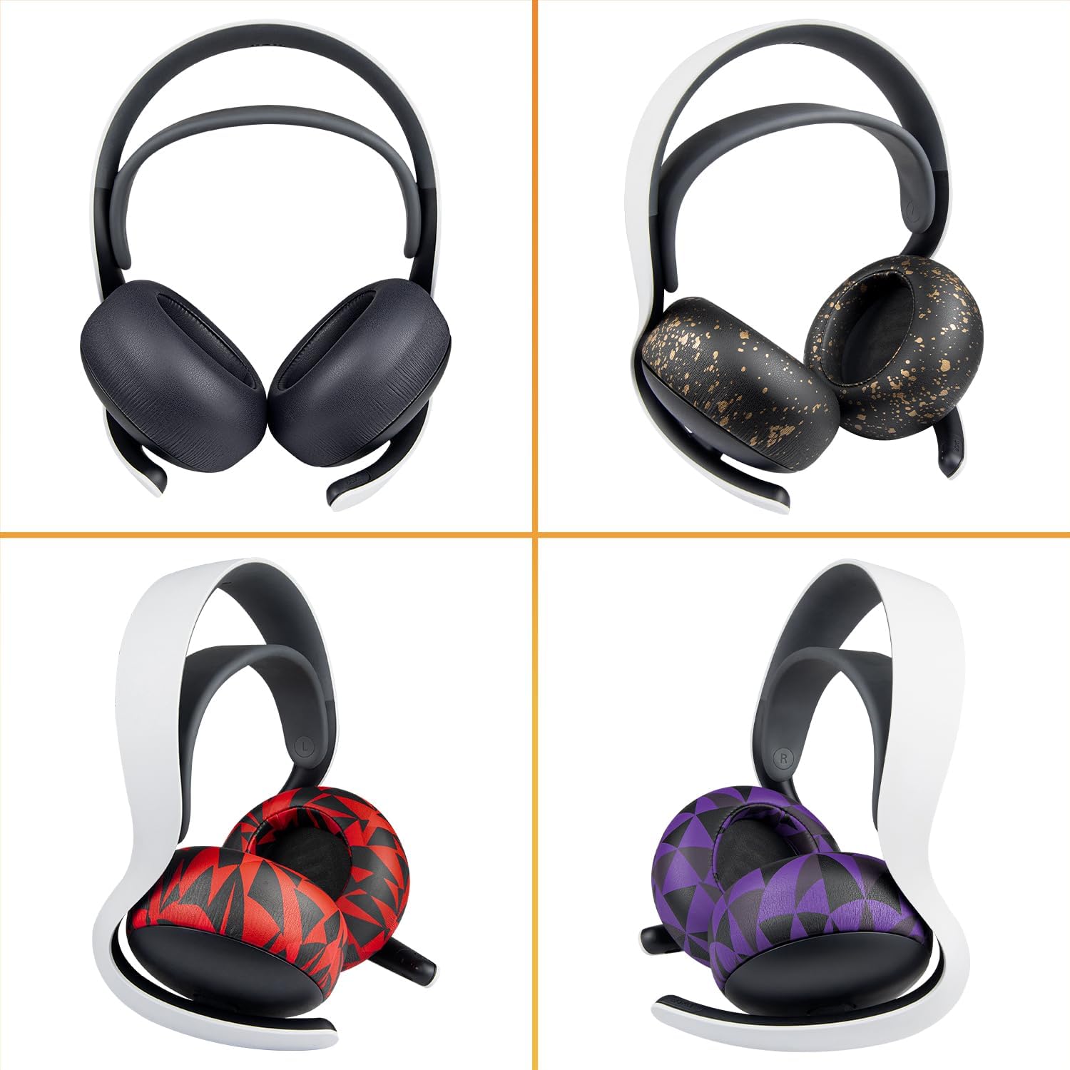 SOULWIT Earpads for Sony PlayStation PS5 Pulse Elite - Protein Leather
