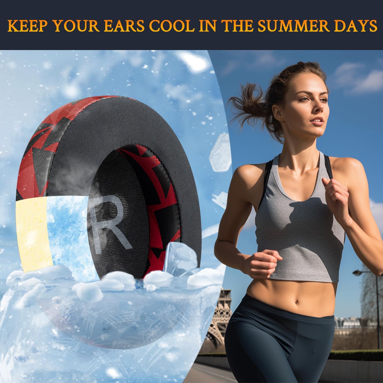SOULWIT Earpads for Turtle Beach Stealth Pro - Cooling Gel