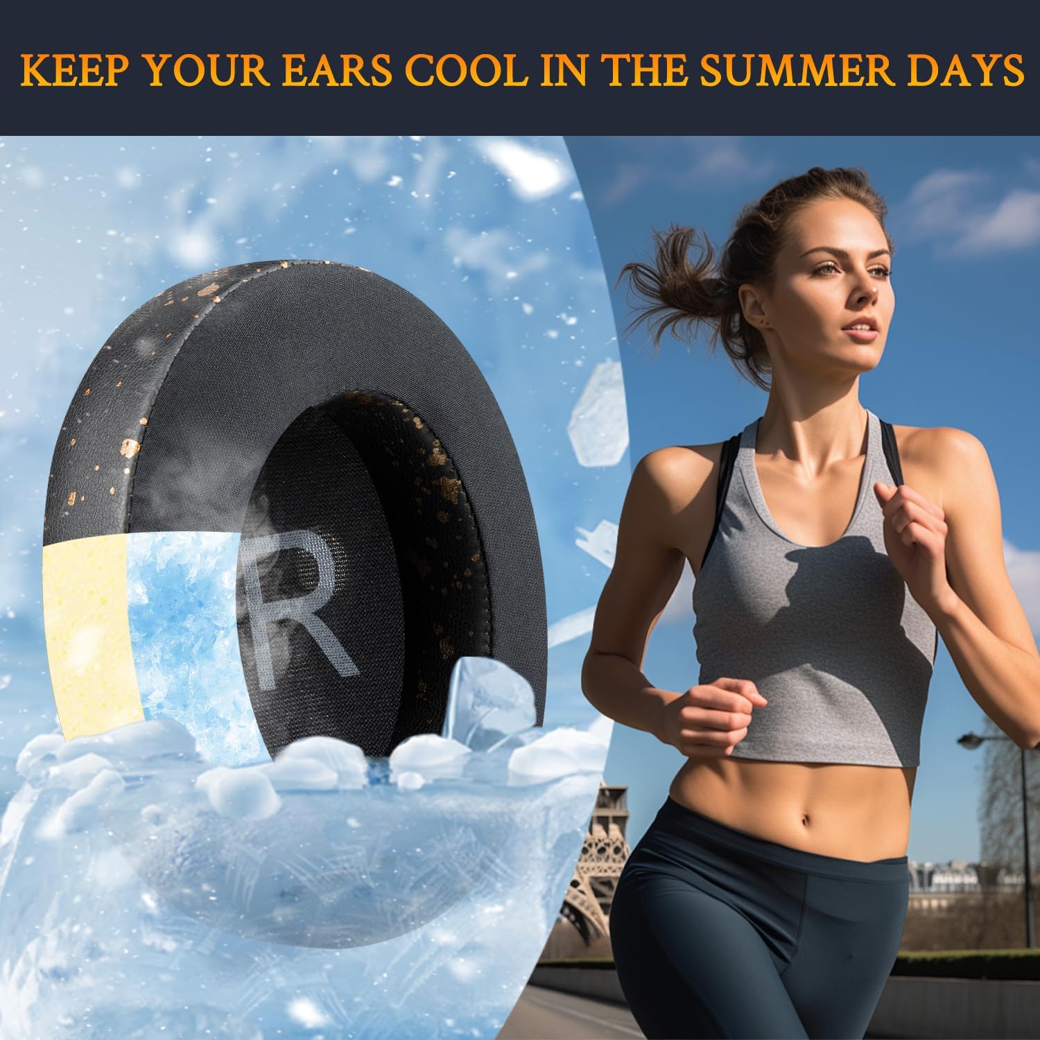 SOULWIT Earpads for Turtle Beach Stealth Pro - Cooling Gel