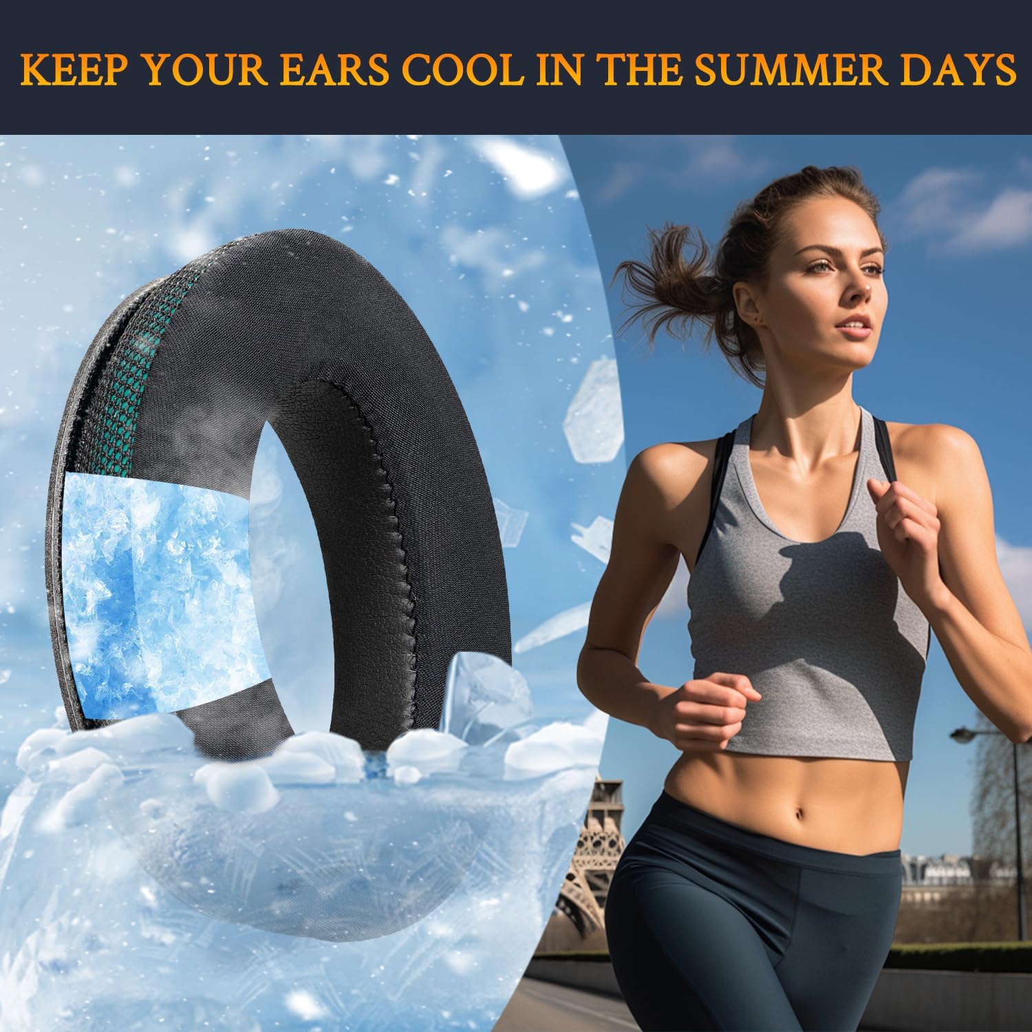 SoloWIT Earpads for Bose QuietComfort 35 Series - Cooling Gel