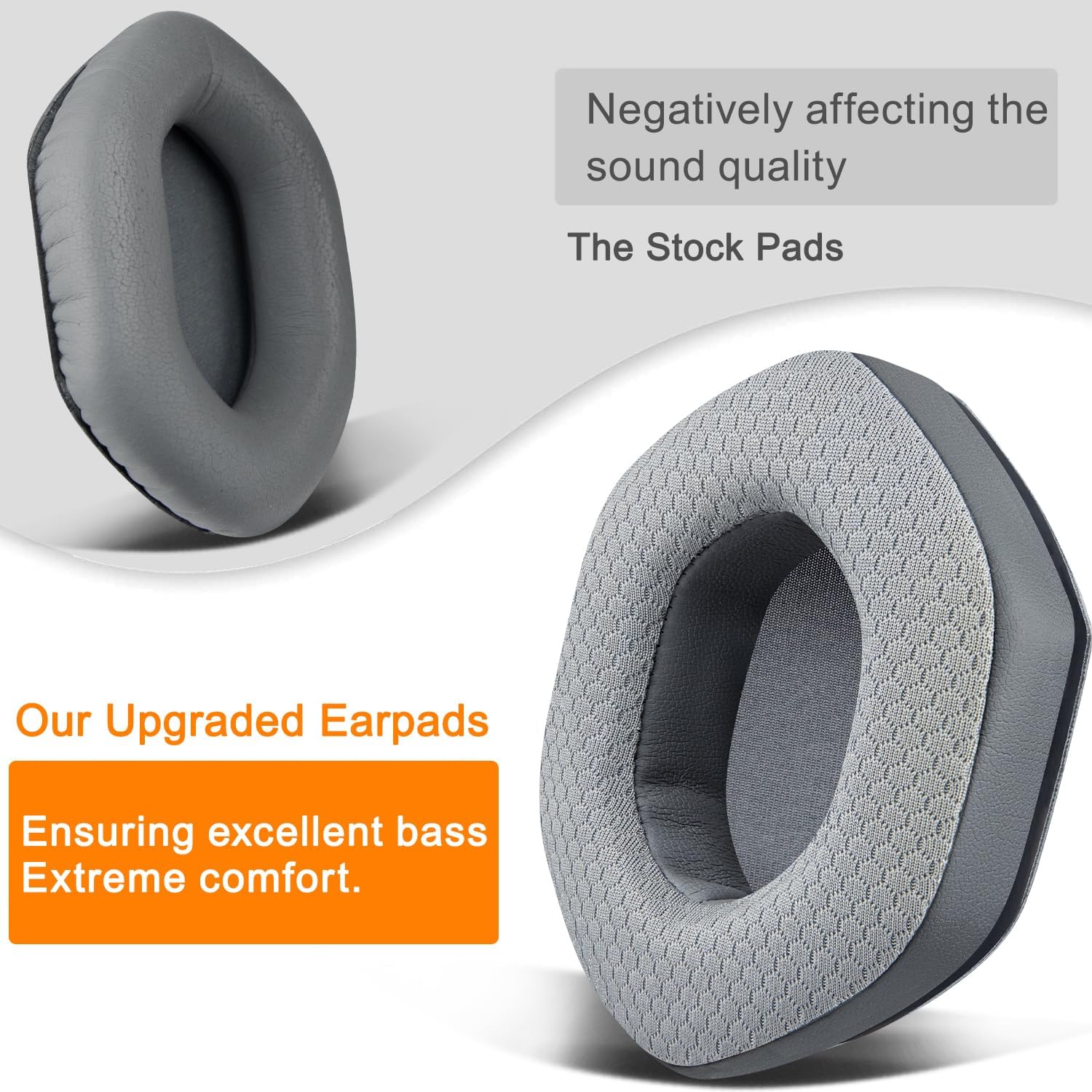 SOULWIT Earpads for V-Moda Crossfade Series - Mesh Fabric