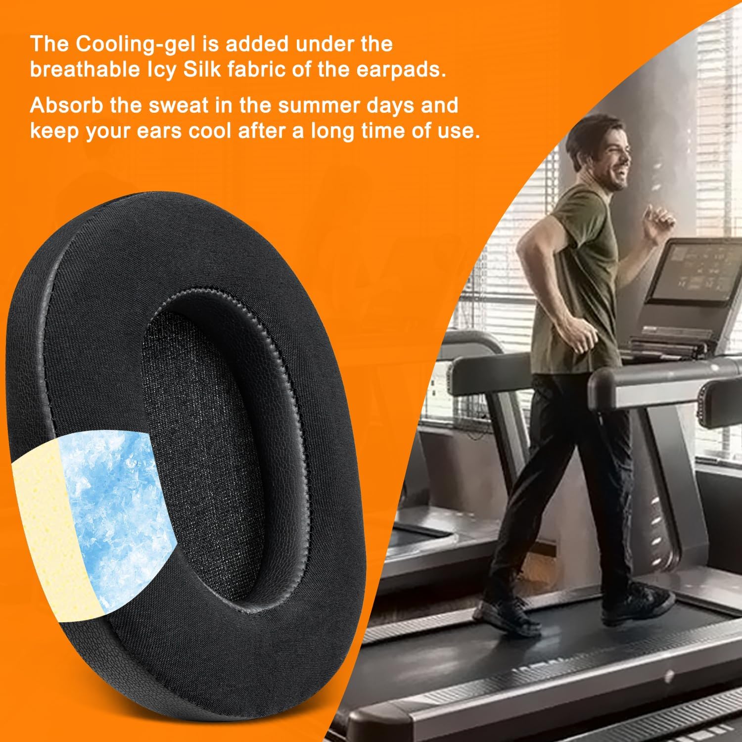SOULWIT Earpads for Sony WH-1000XM5 - Cooling Gel