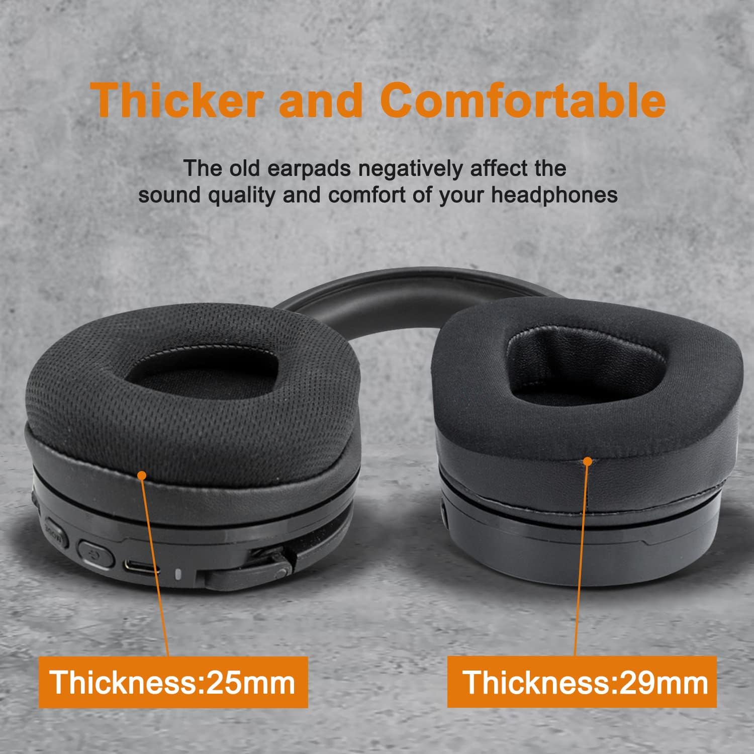 SOULWIT Earpads for Turtle Beach Stealth 600 Gen 2, 600 Gen 3, 500 Wireless Gaming - Cooling Gel