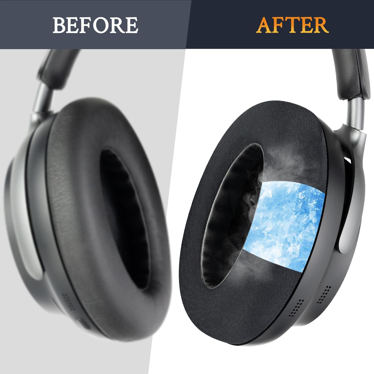 SOULWIT Earpads for Bose QuietComfort Ultra - Full Cooling Gel