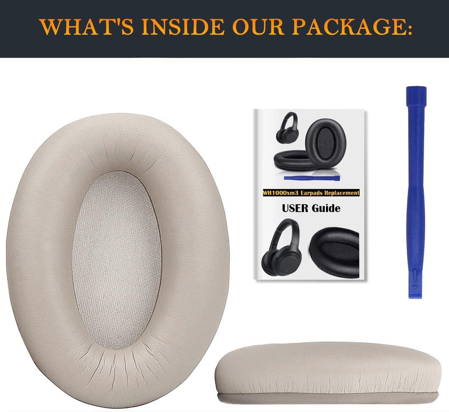 SOULWIT Earpads for Sony WH-1000XM3 - Protein Leather
