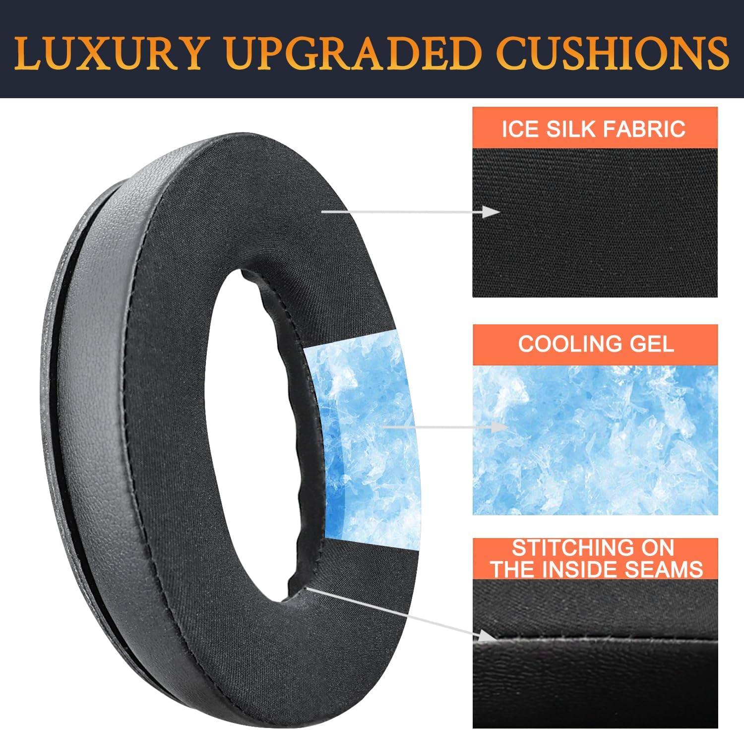 SoloWIT Earpads for Bose QuietComfort 25 - Cooling Gel
