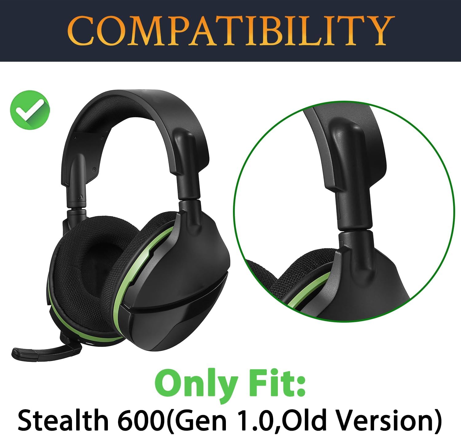 SOULWIT Headband for Turtle Beach Stealth 600 (Gen 1)