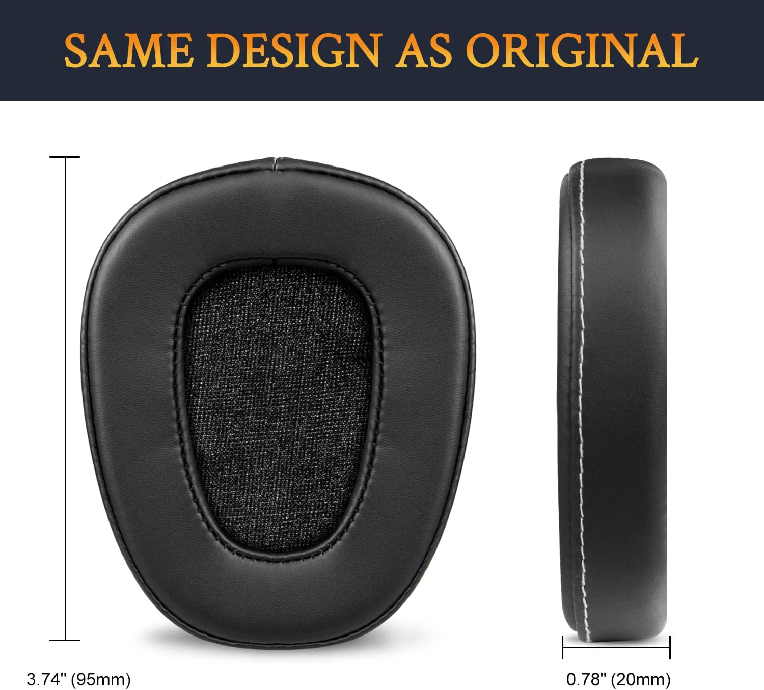 SOULWIT Earpads for Skullcandy Crusher Wired - Protein Leather