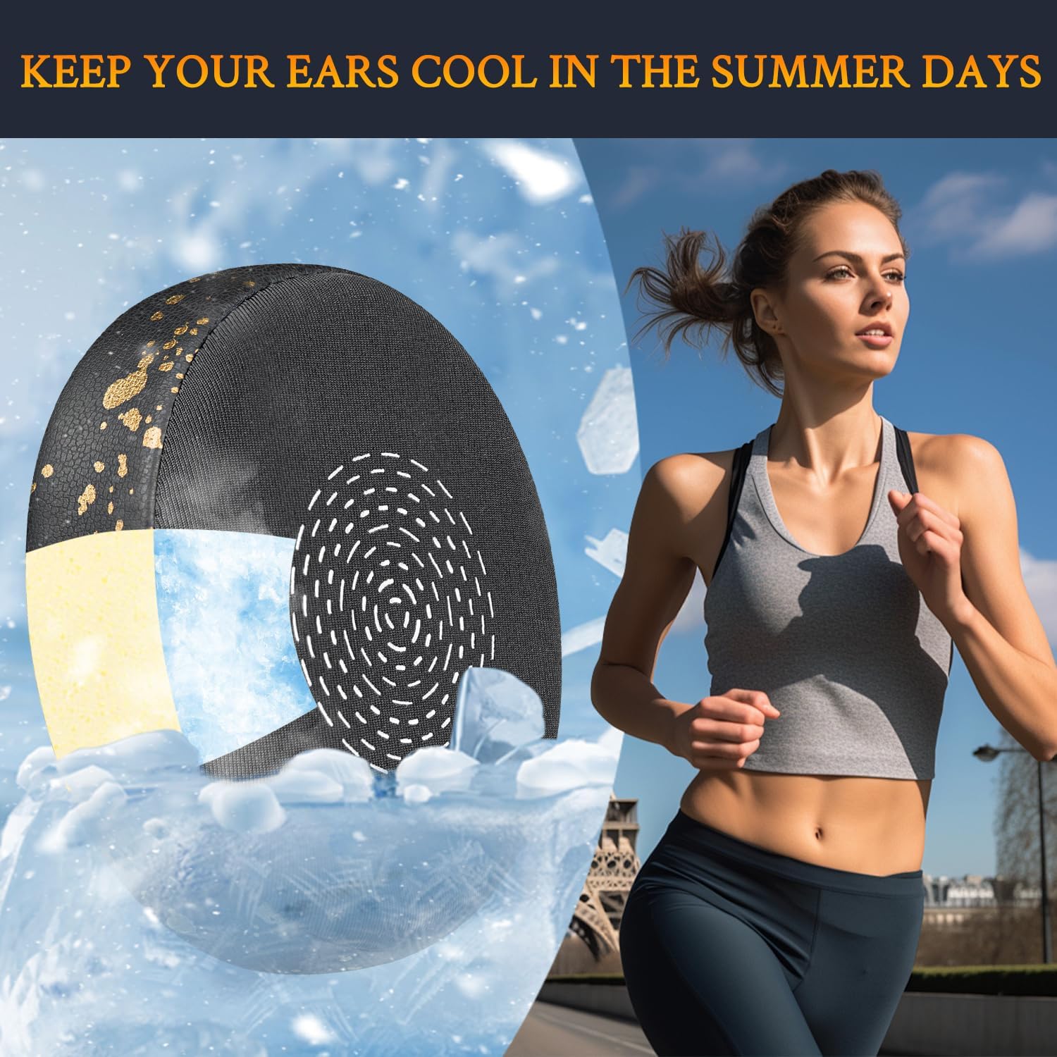 SOULWIT Earpads for Jabra Evolve2 75 - Cooling Gel