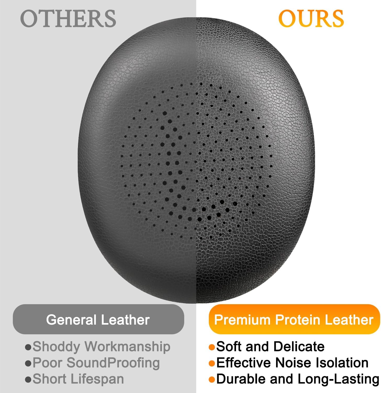 SOULWIT Earpads for Jabra Evolve2 30 - Protein Leather