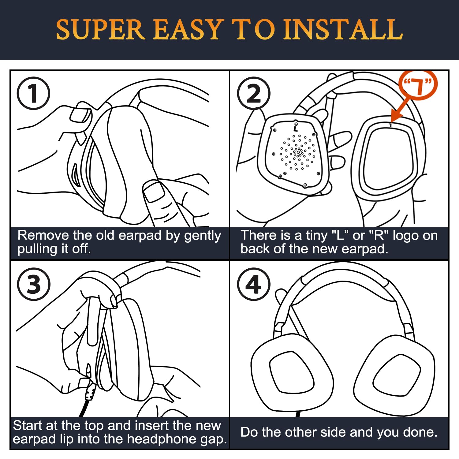 SOULWIT Earpads for Turtle Beach Stealth 600 Gen 2, 600 Gen 3, 500 Wireless Gaming - Cooling Gel