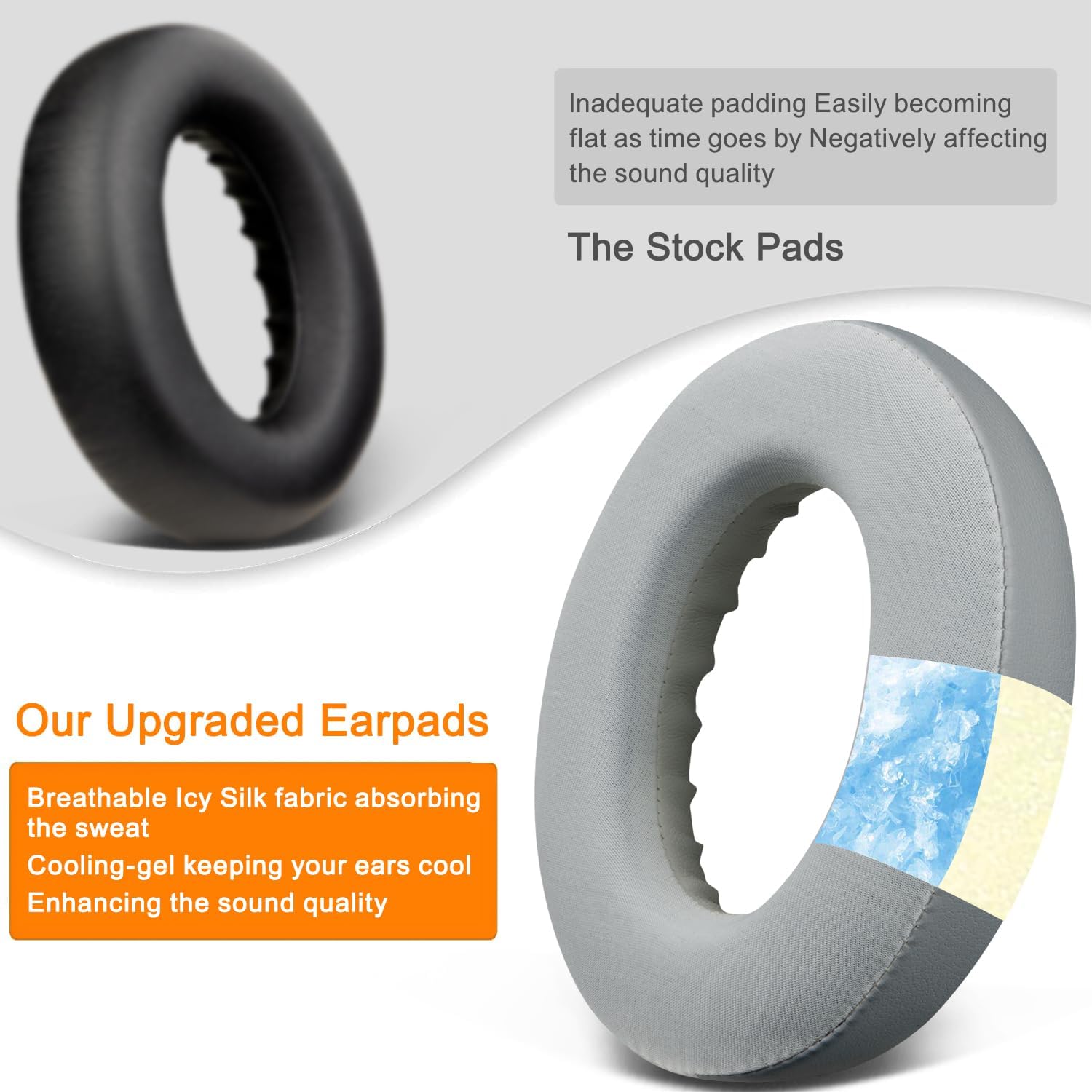 SOULWIT Earpads for Bose 700 - Cooling Gel