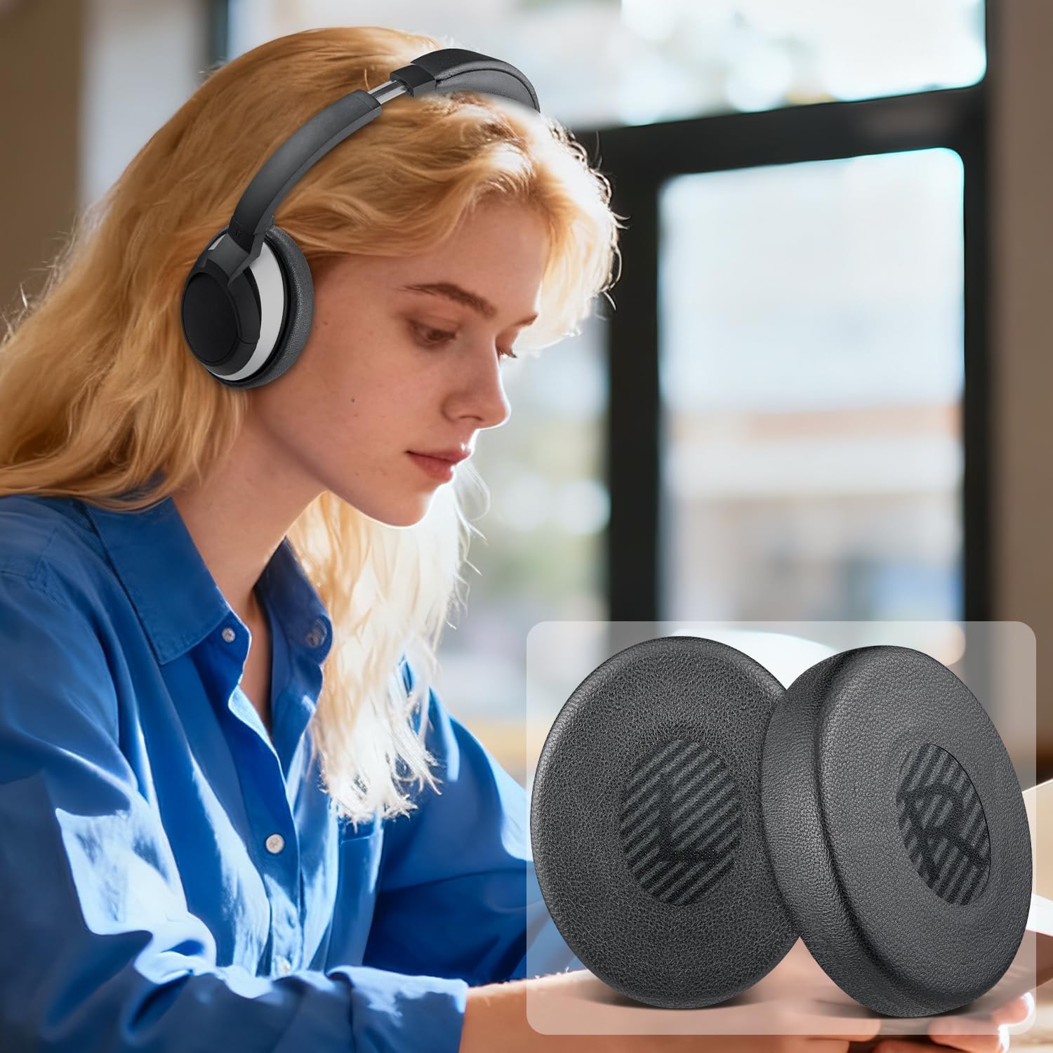 SOULWIT Earpads for Bose On-Ear II (OE2/OE2i) / SoundTrue On-Ear / SoundLink On-Ear - Lambskin