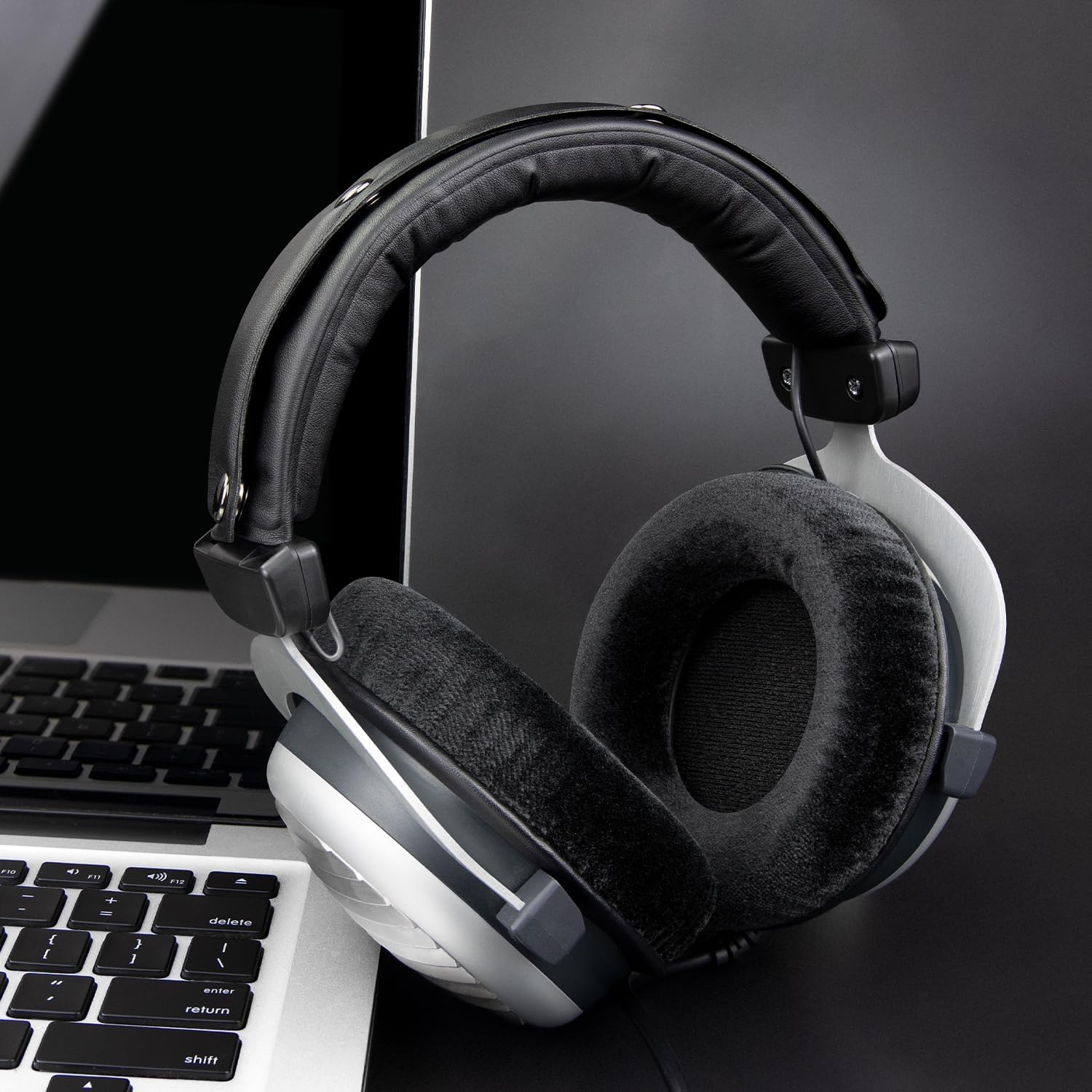 SOULWIT Earpads for Beyerdynamic DT 770 Pro Series (Pro / Pro HT / ALT / Edition), DT 511, DT 801, DT 831, DT 901, HS 300, MMX 300, Custom One PRO Plus, Custom Studio - Velour