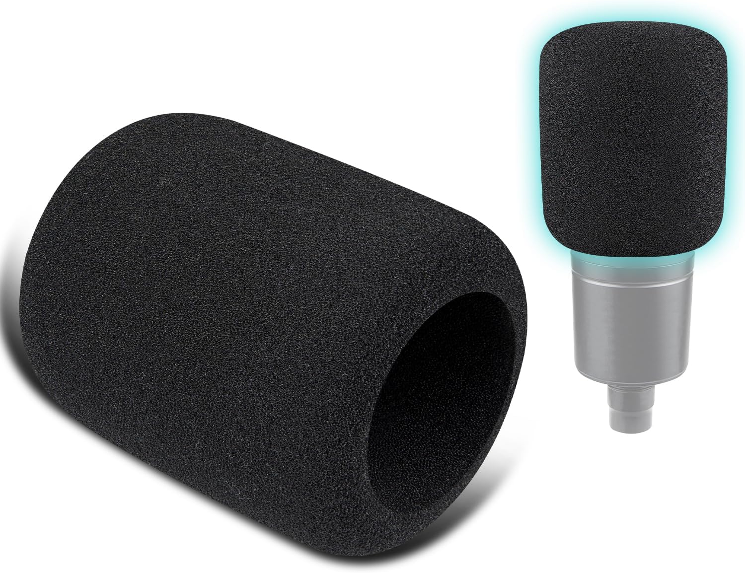 SOULWIT 2Pcs Microphones Pop Filter for Audio-Technica AT2020/AT2050/AT4040