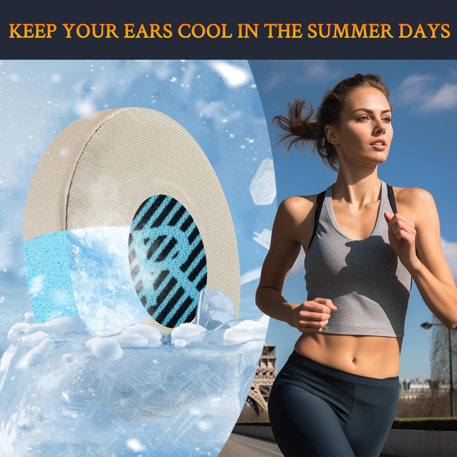 SOULWIT Earpads for Bose On-Ear II (OE2/OE2i) / SoundTrue On-Ear / SoundLink On-Ear - Cooling Gel
