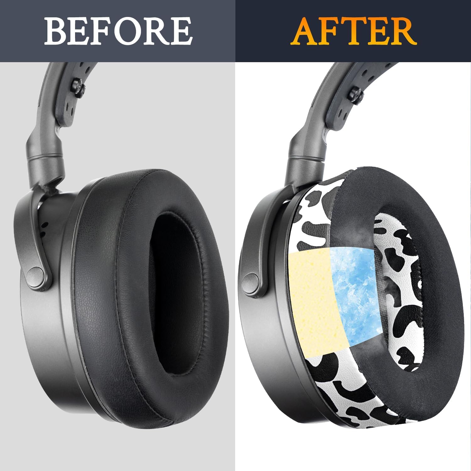SOULWIT Earpads for Audeze Maxwell - Cooling Gel