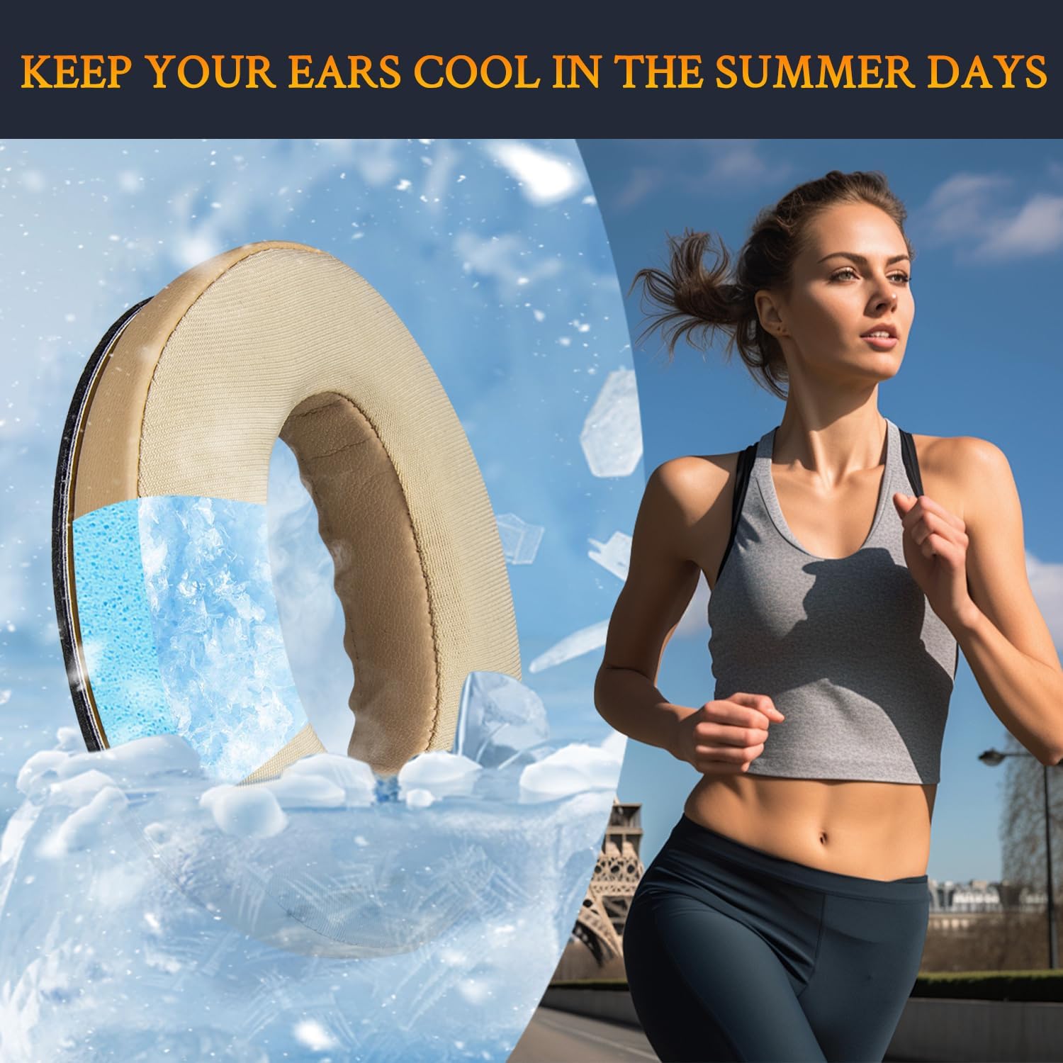 SoloWIT Earpads for Bose QuietComfort 25 - Cooling Gel