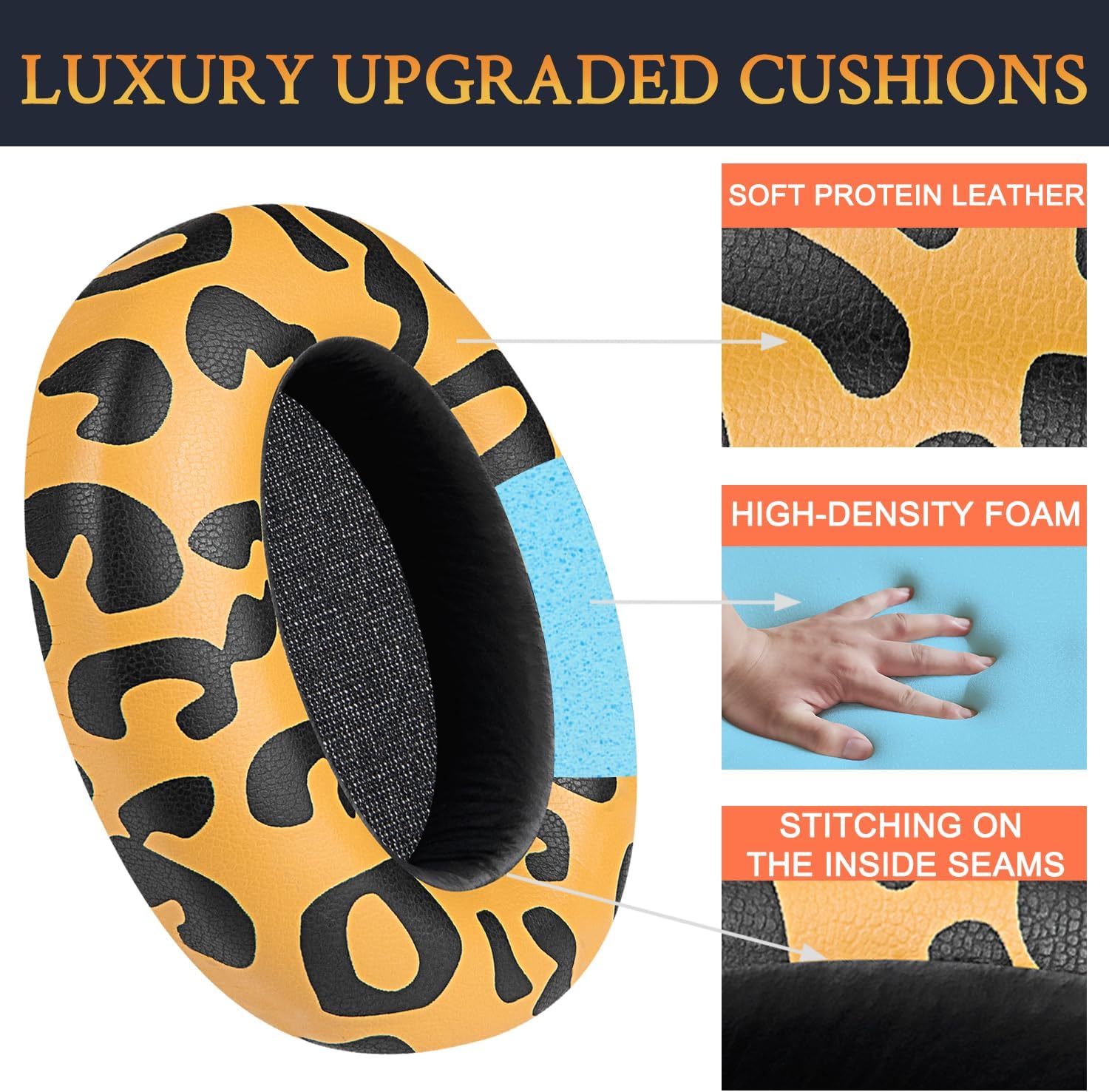 SOULWIT Earpads for Sony WH-XB910N - Protein Leather