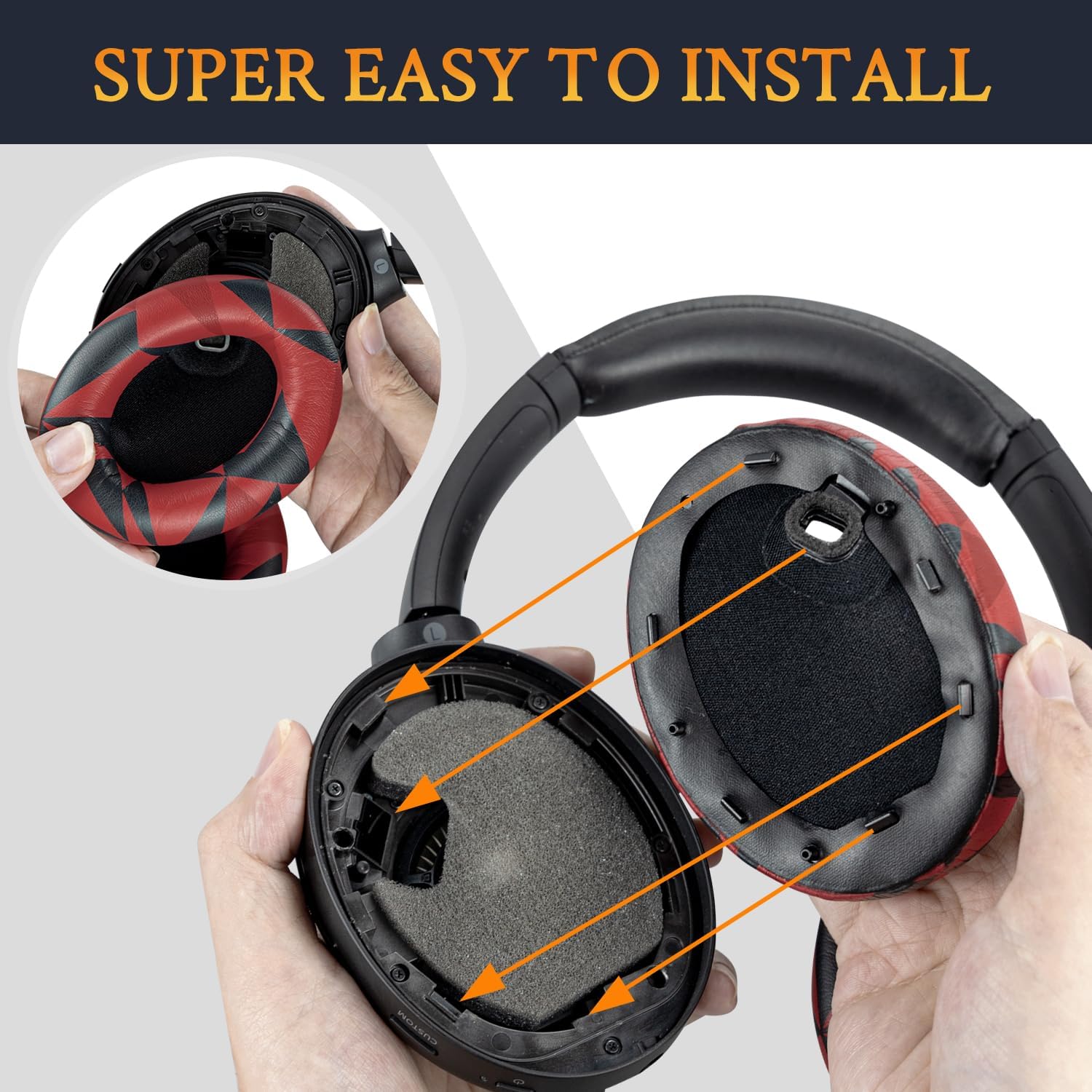 SOULWIT Earpads for Sony WH-1000XM4 - Protein Leather