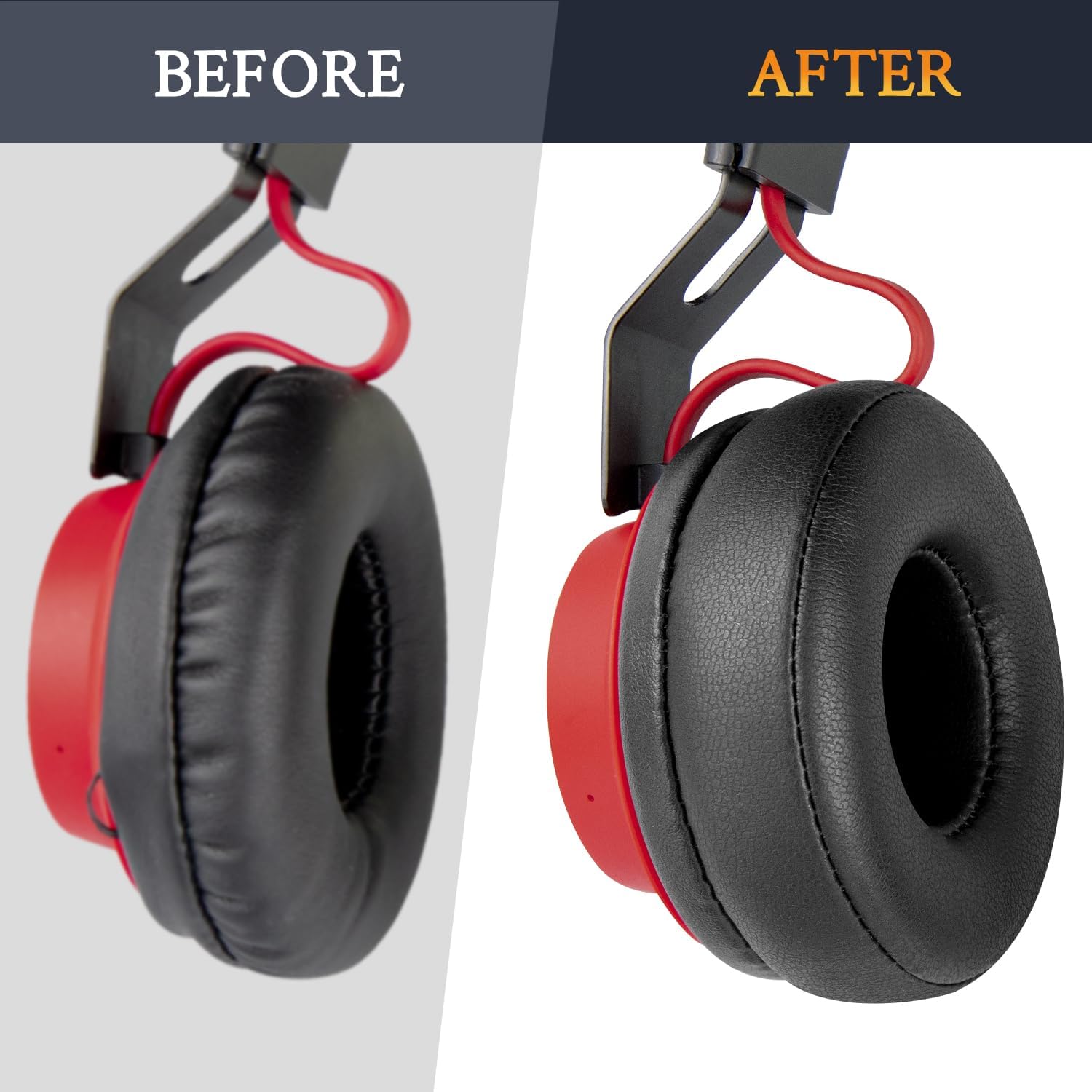 SOULWIT Earpads for Jabra Move, Elite 25h - Protein Leather