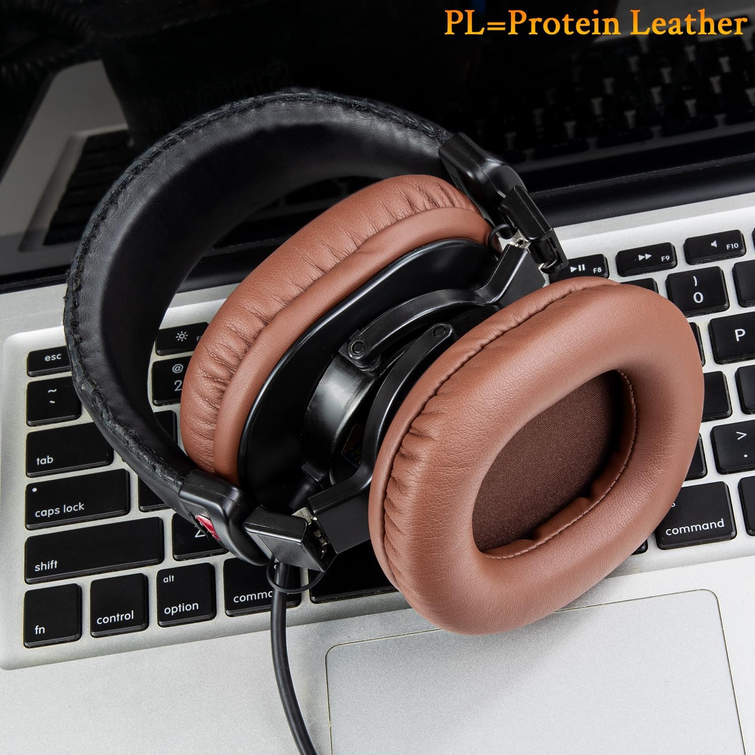 SOULWIT Earpads for Sony MDR-7506, MDR-V6, MDR-V7, MDR-CD900ST - Protein Leather