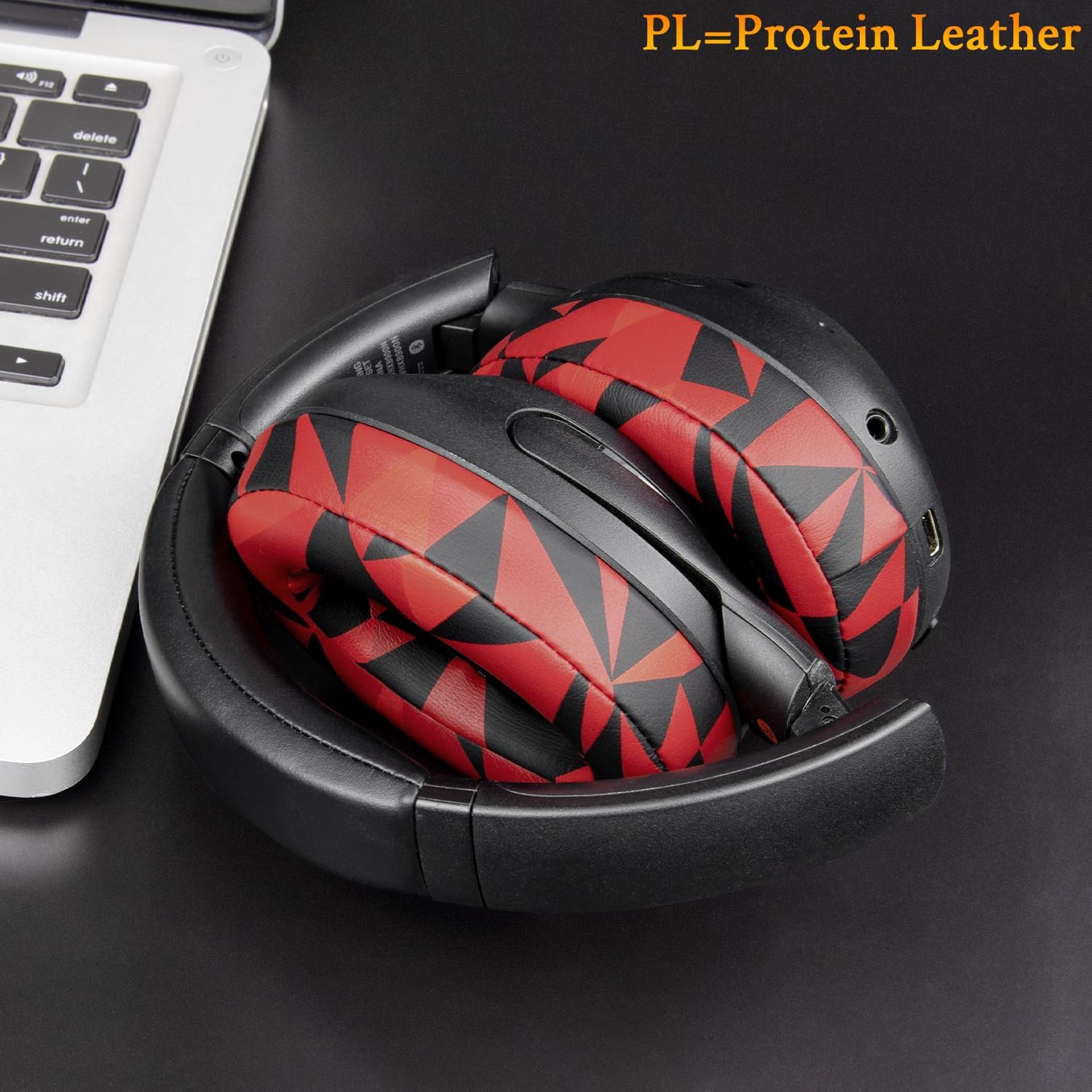 SOULWIT Earpads for Sony WH-XB900N, WH-CH710N, WH-CH720N, WH-RF400, MDR-RF895RK - Protein Leather