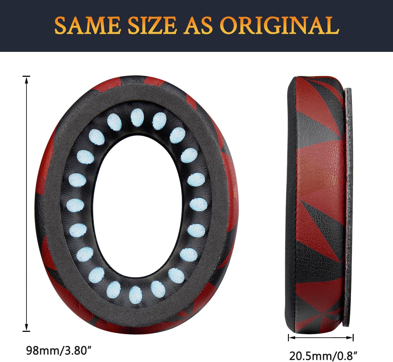 SoloWIT Earpads for Bose QuietComfort 35 Series - Cooling Gel