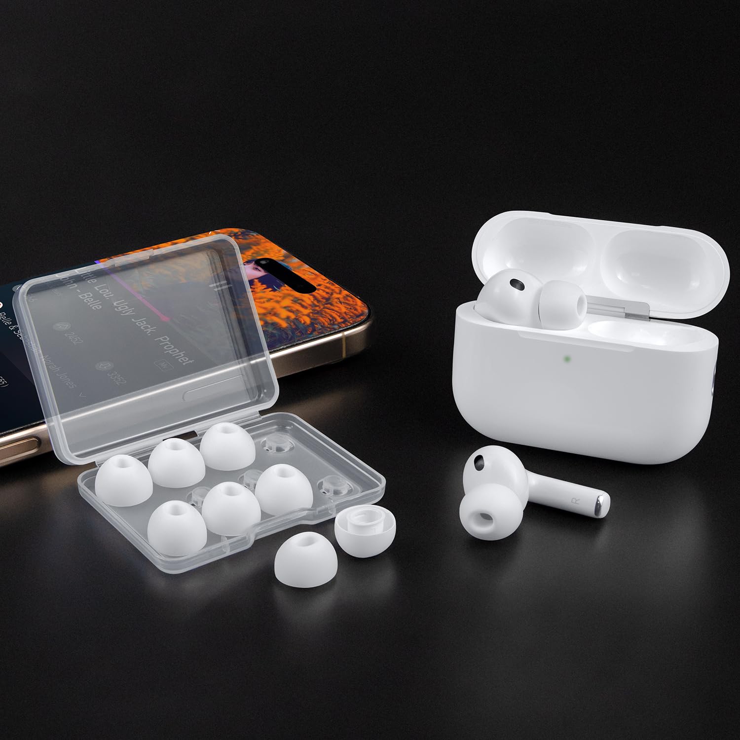 SOULWIT Silicone Ear Tips for AirPods Pro 3 - 5 pairs