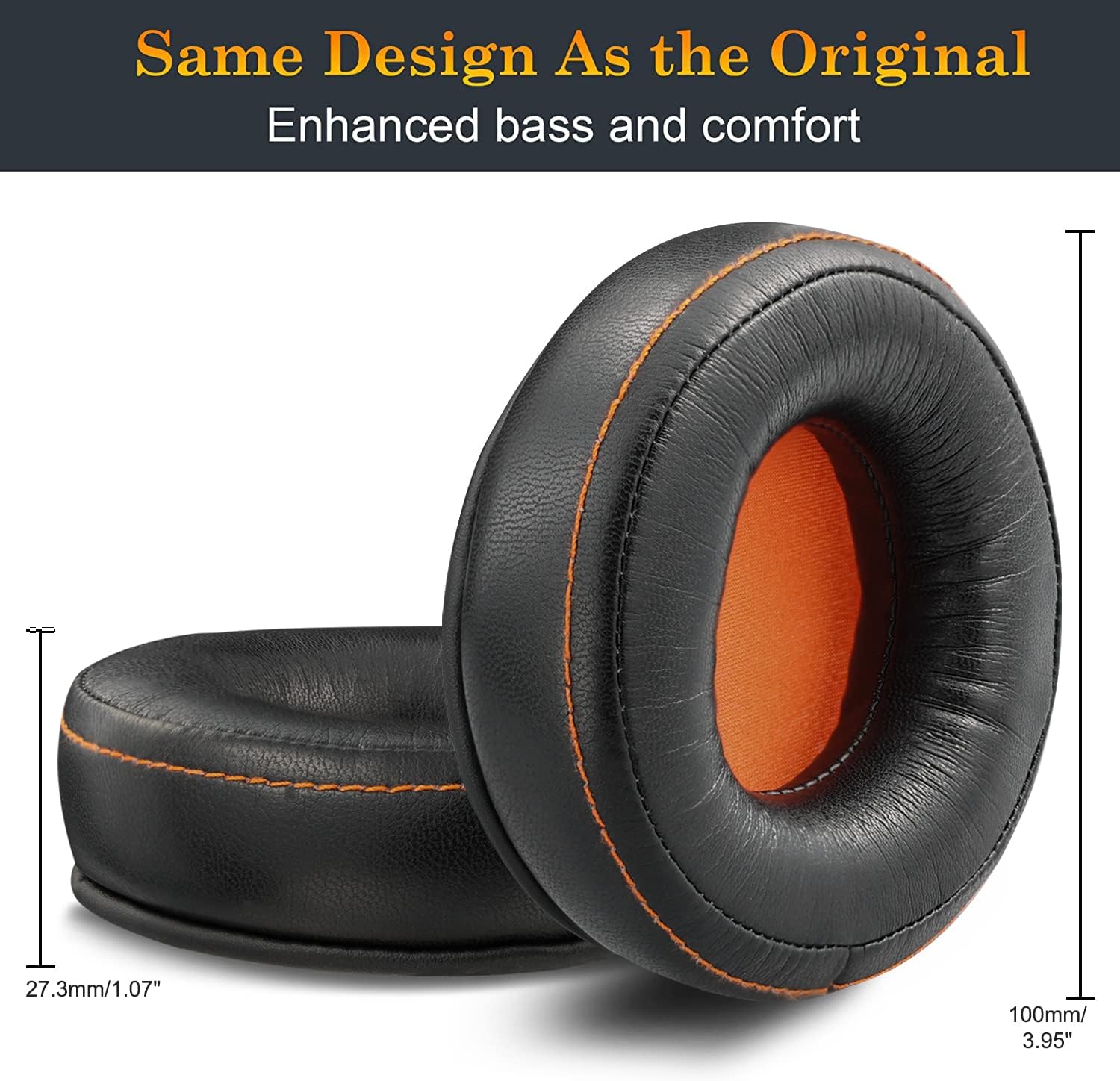 SOULWIT Earpads for SteelSeries Siberia 800/X800/P800, Siberia 840, SteelSeries H - Protein Leather