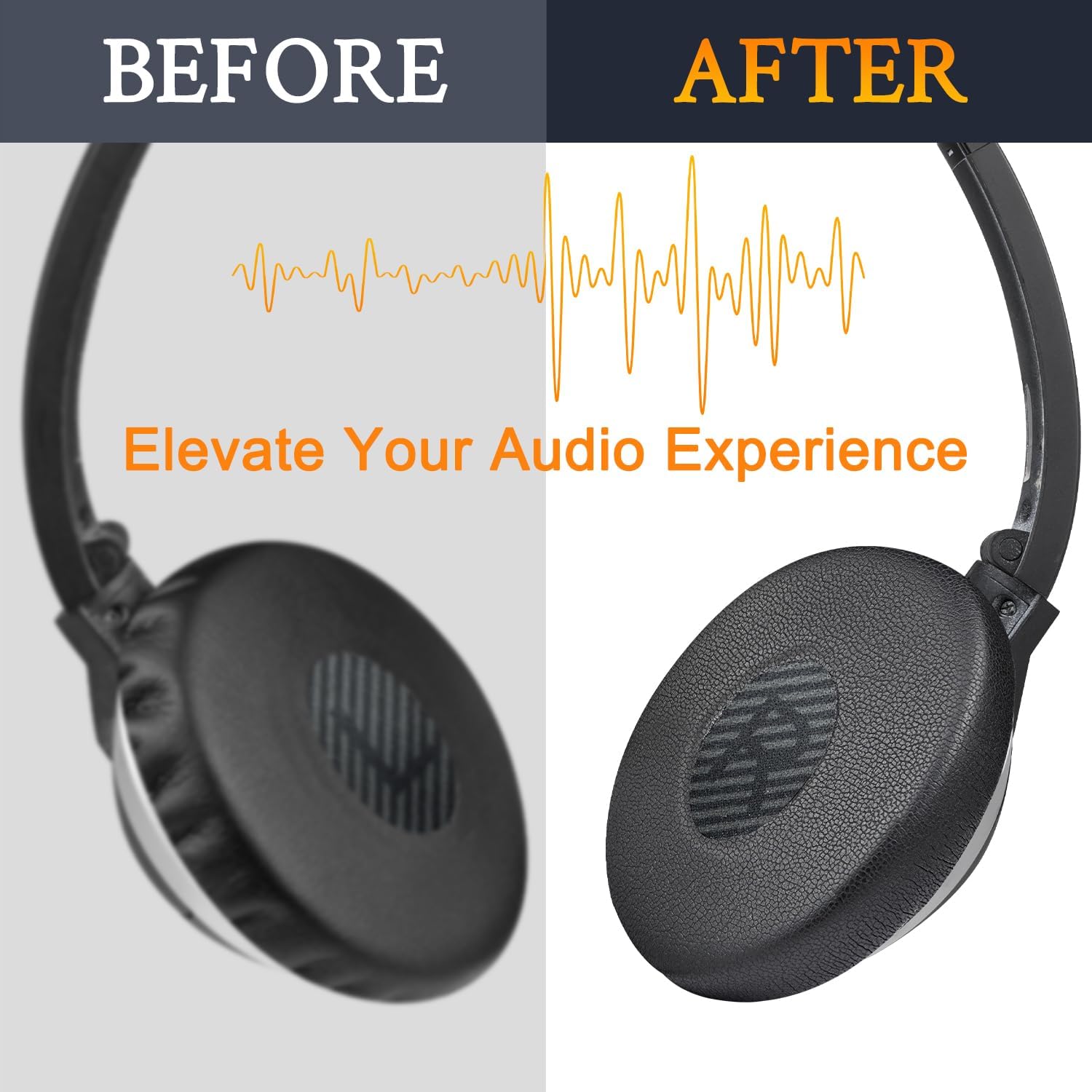 SOULWIT Earpads for Bose On-Ear II (OE2/OE2i) / SoundTrue On-Ear / SoundLink On-Ear - Protein Leather