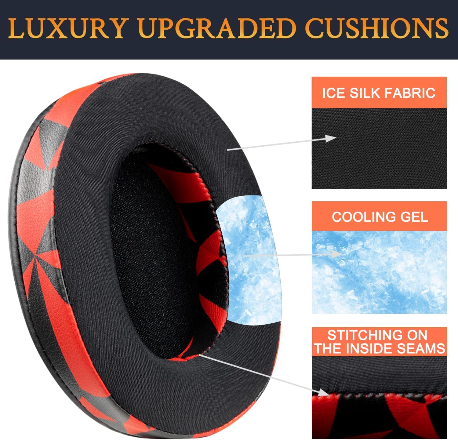 SOULWIT Earpads for Sony WH-1000XM3 - Cooling Gel