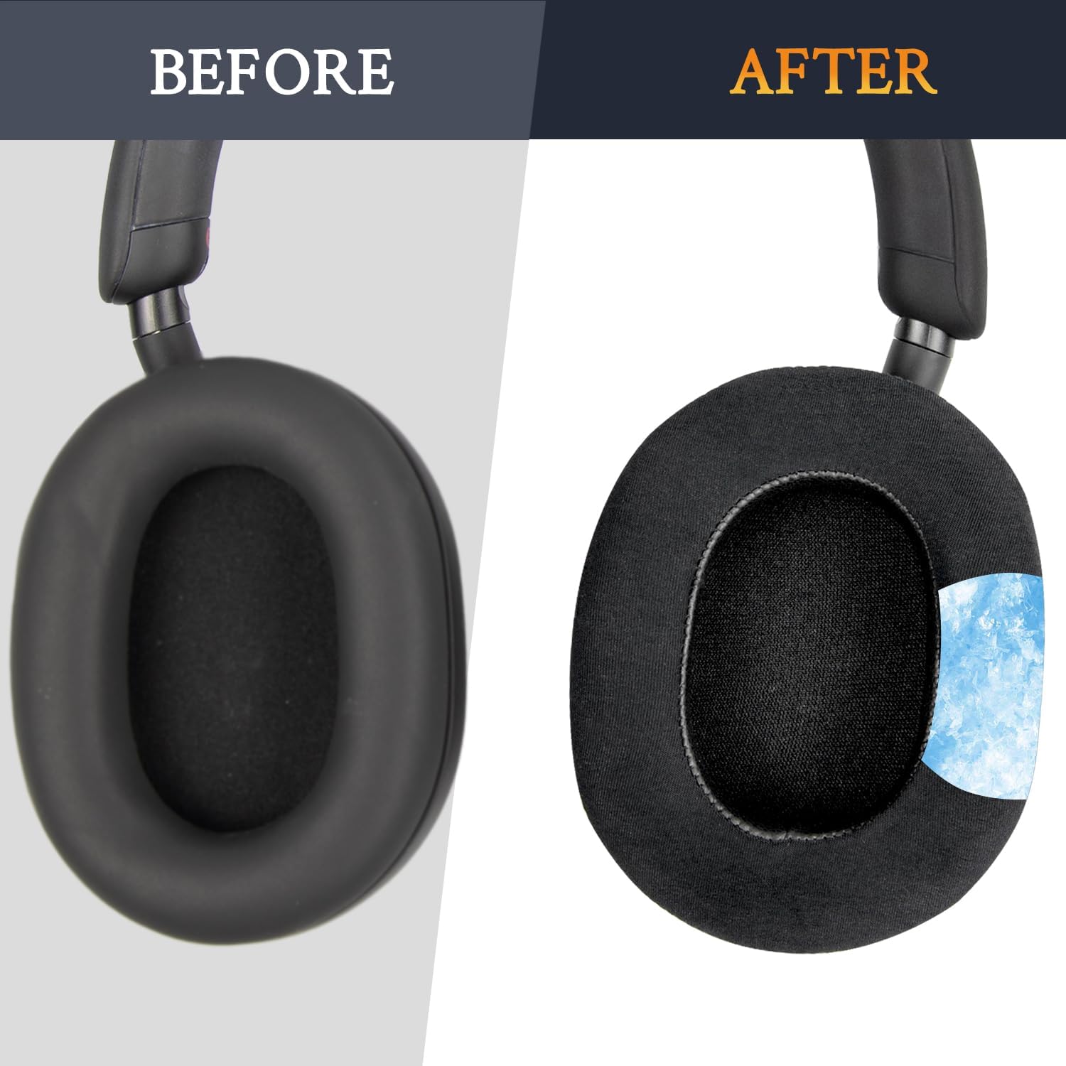 SOULWIT Earpads for Sony WH-1000XM5 - Cooling Gel