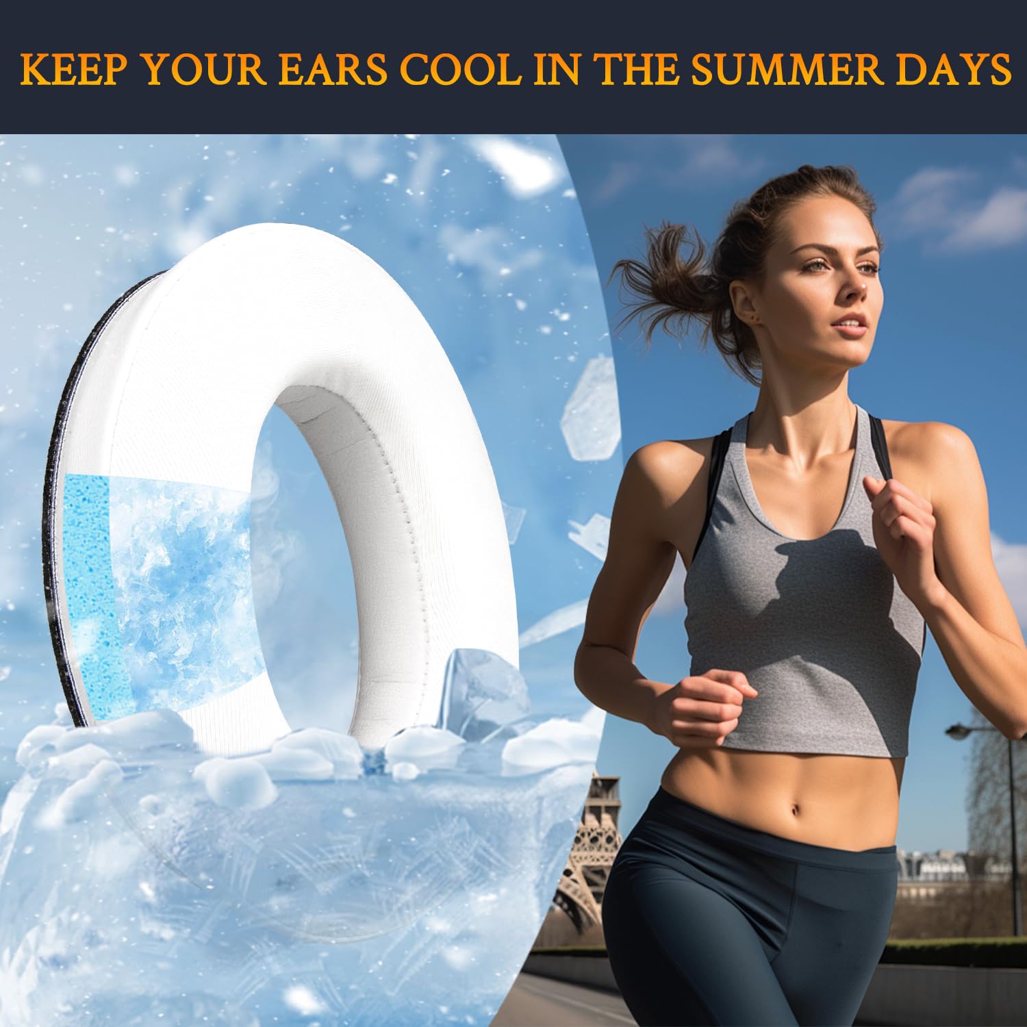 SoloWIT Earpads for Bose QuietComfort 35 Series - Cooling Gel